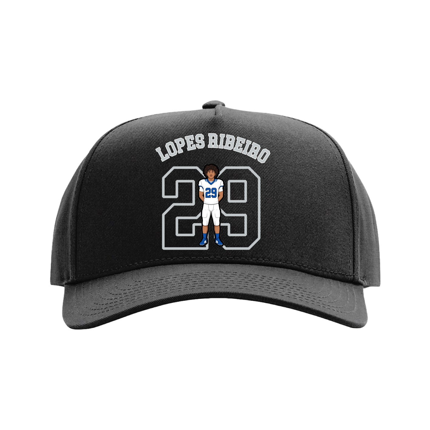 Full Fabric Five-Panel Champ Cap