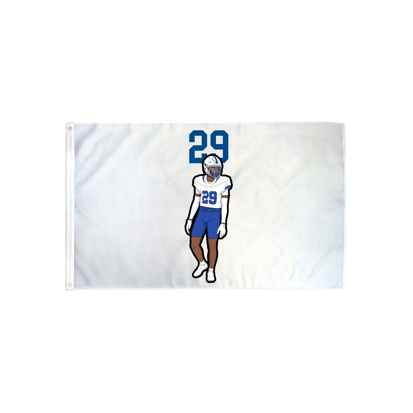 3x5 Flag — Number Top in Classic