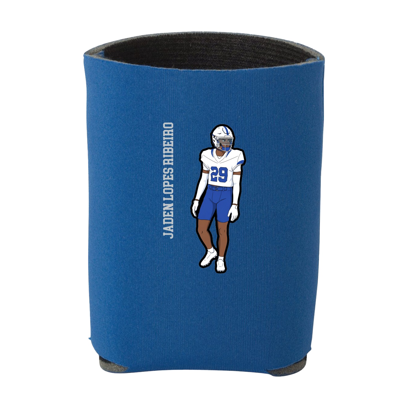 Can Holder — Name Vertical in Royal