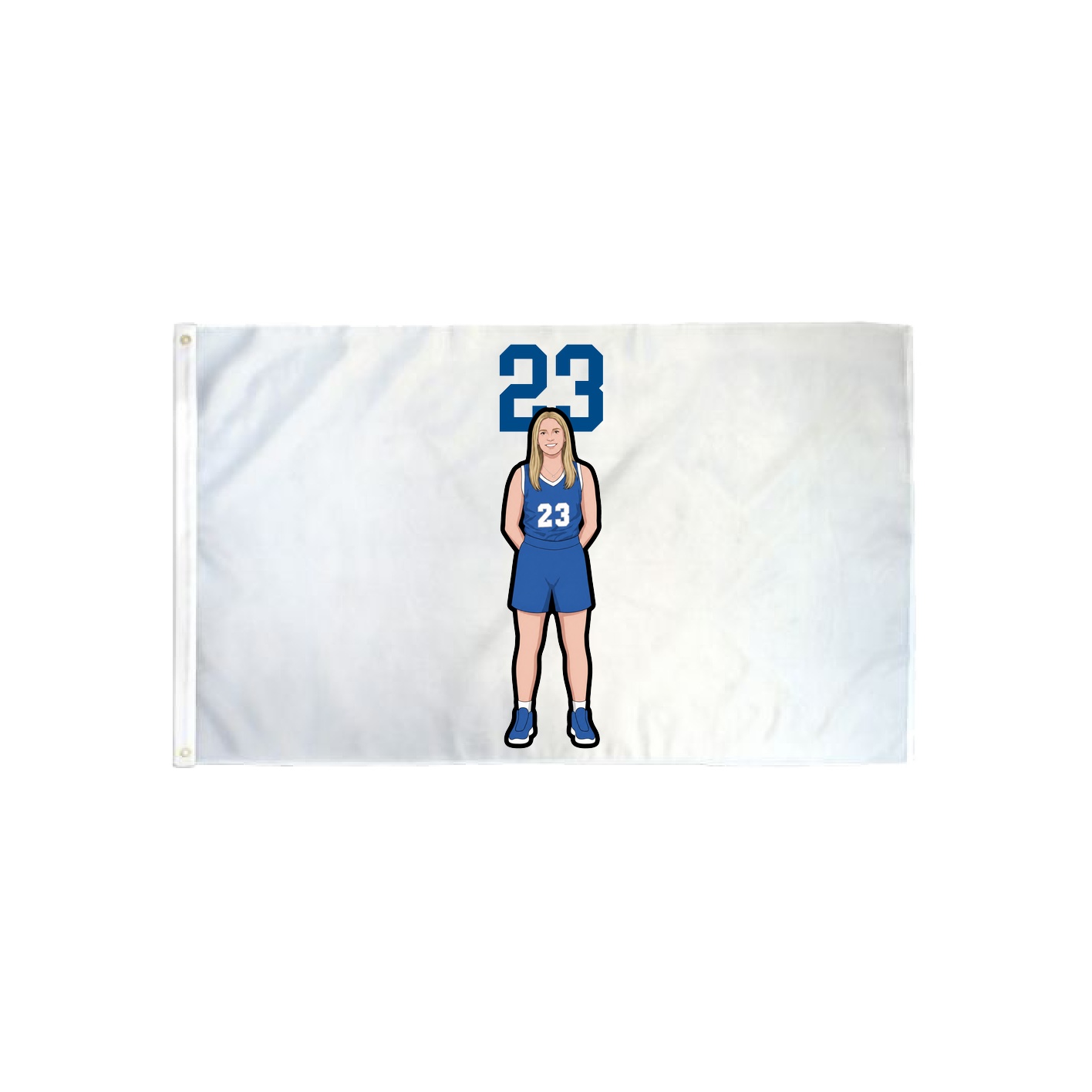 3x5 Flag — Number Top in Classic