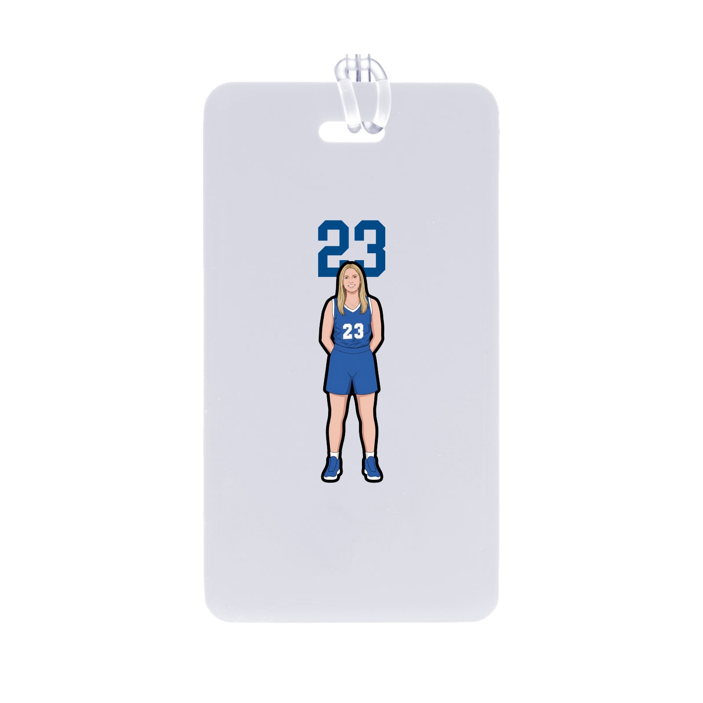 Bag Tag — Number Top in Classic