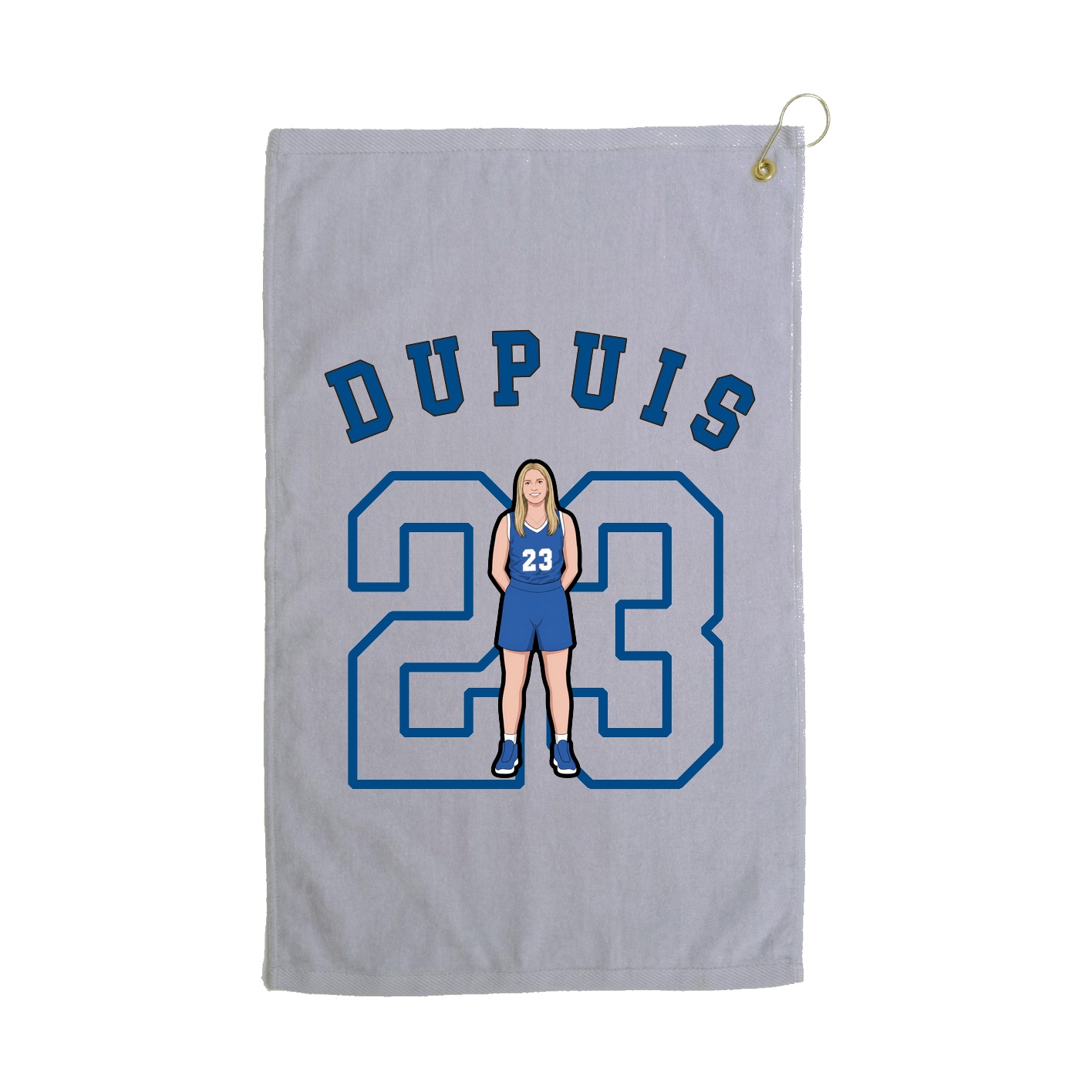 Golf Towel — Shirsey Arch in Grey