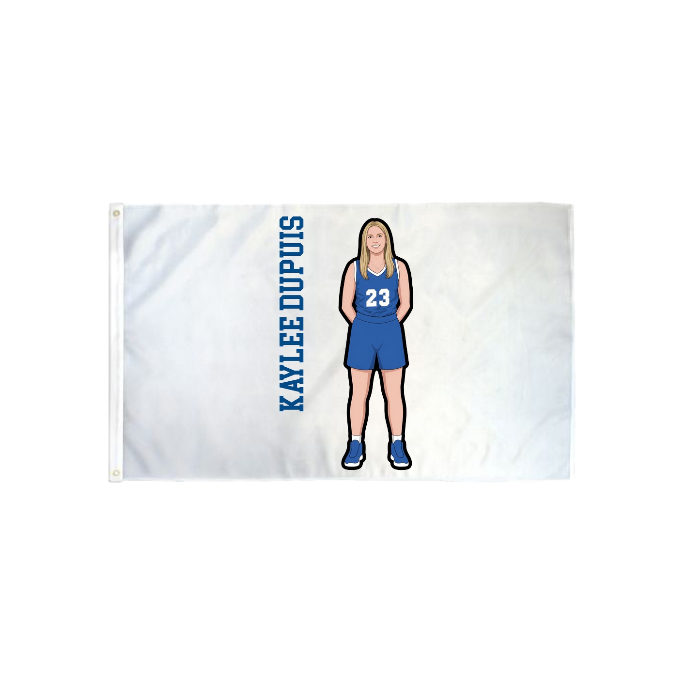 3x5 Flag — Name Vertical in Classic