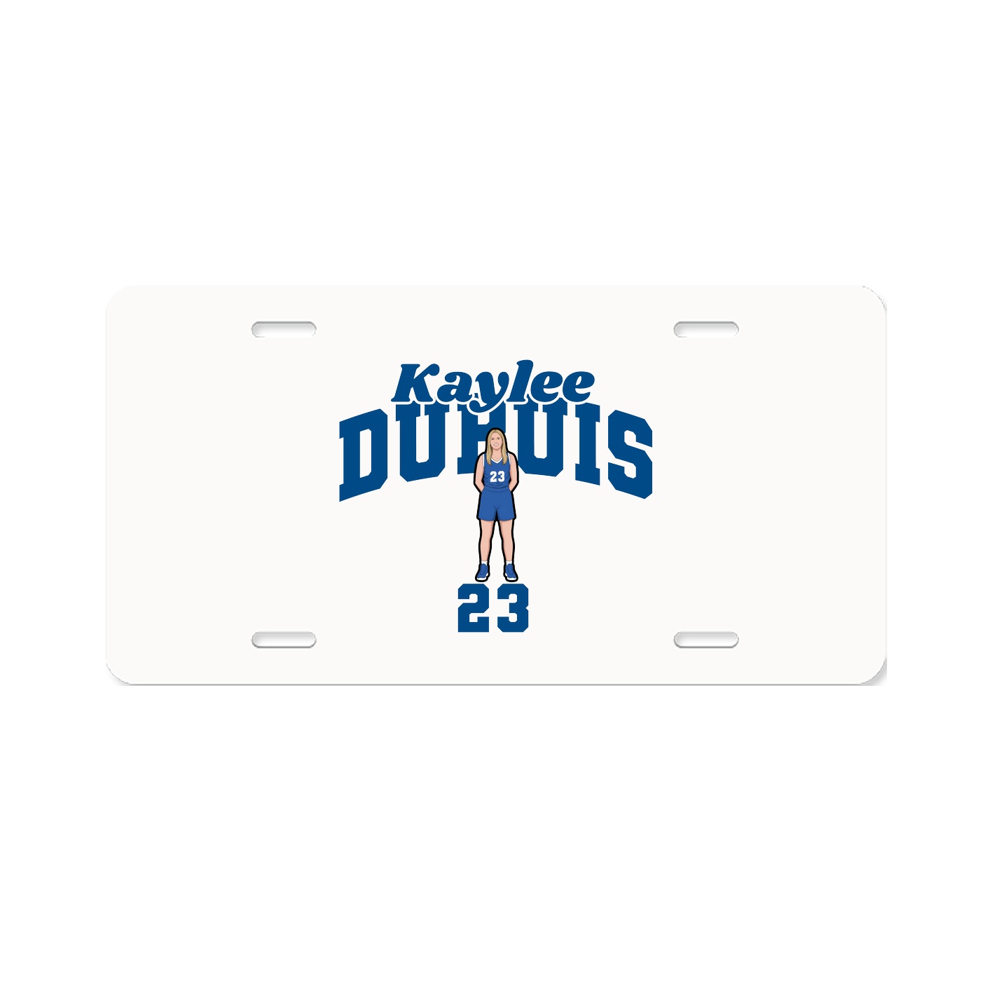 License Plate — Signature Arch in Classic