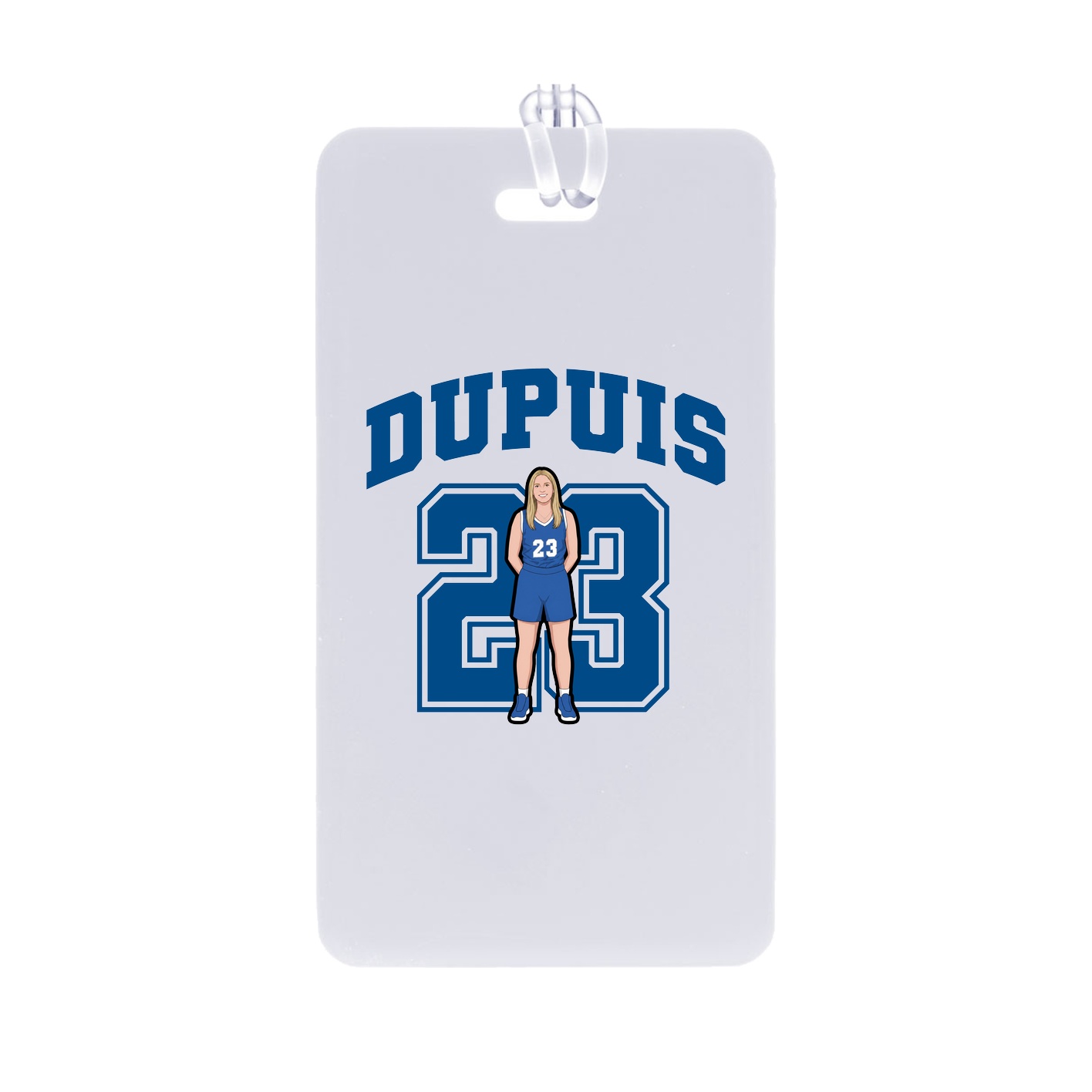 Bag Tag — Number in Classic