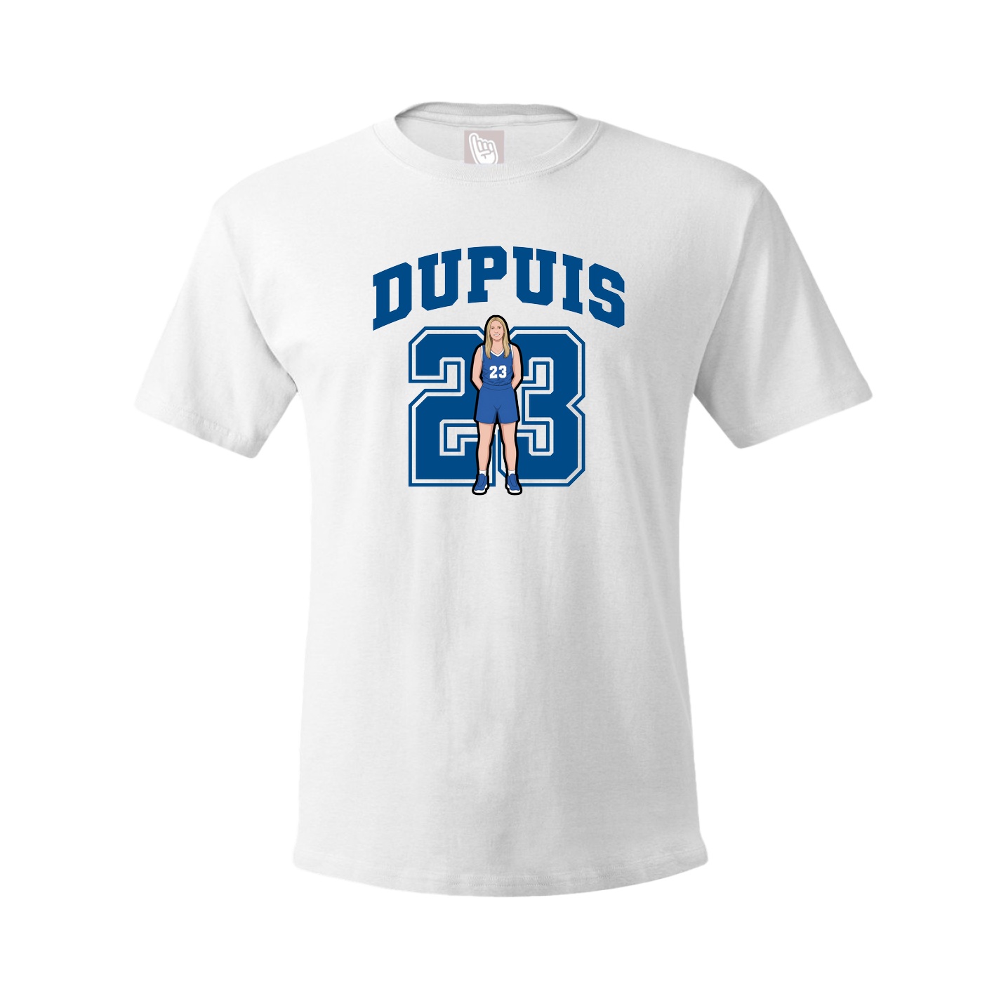 Tee — Number in White