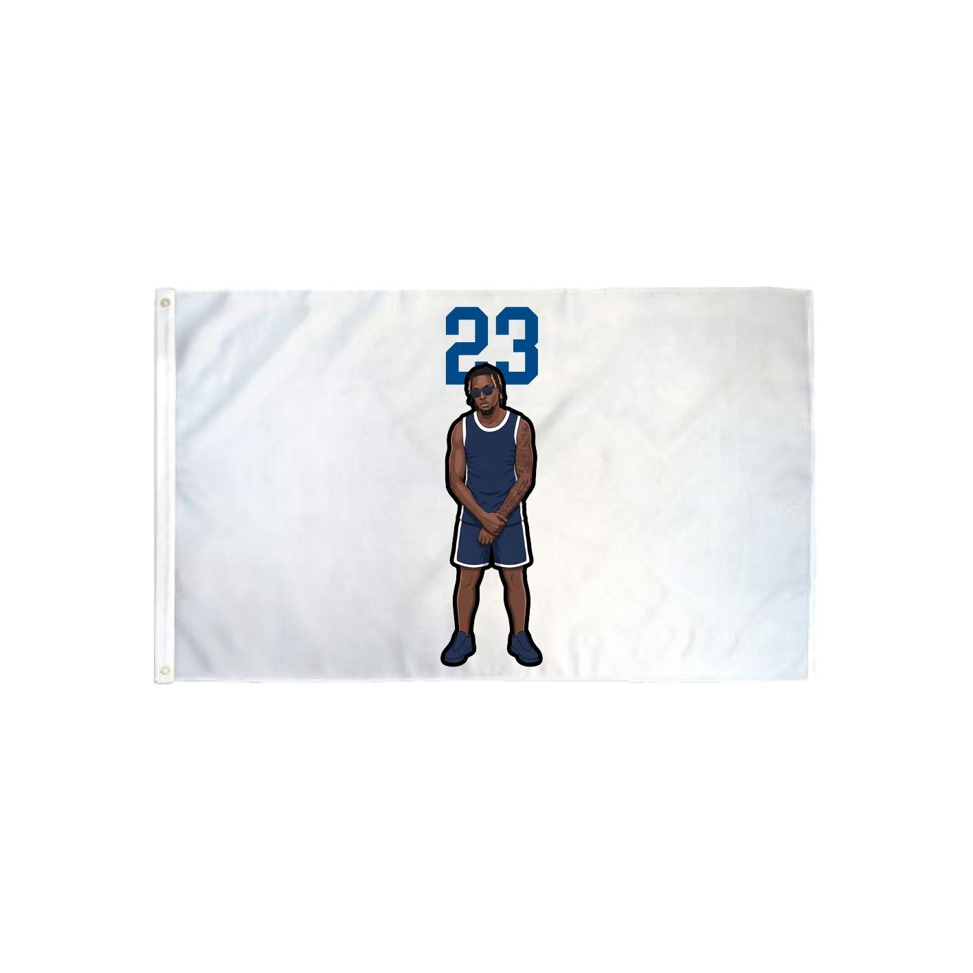 3x5 Flag — Number Top in Classic