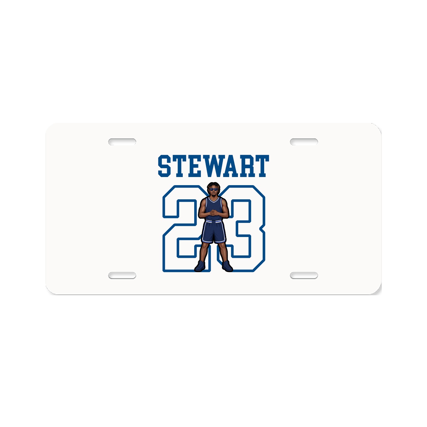 License Plate — Shirsey in Classic