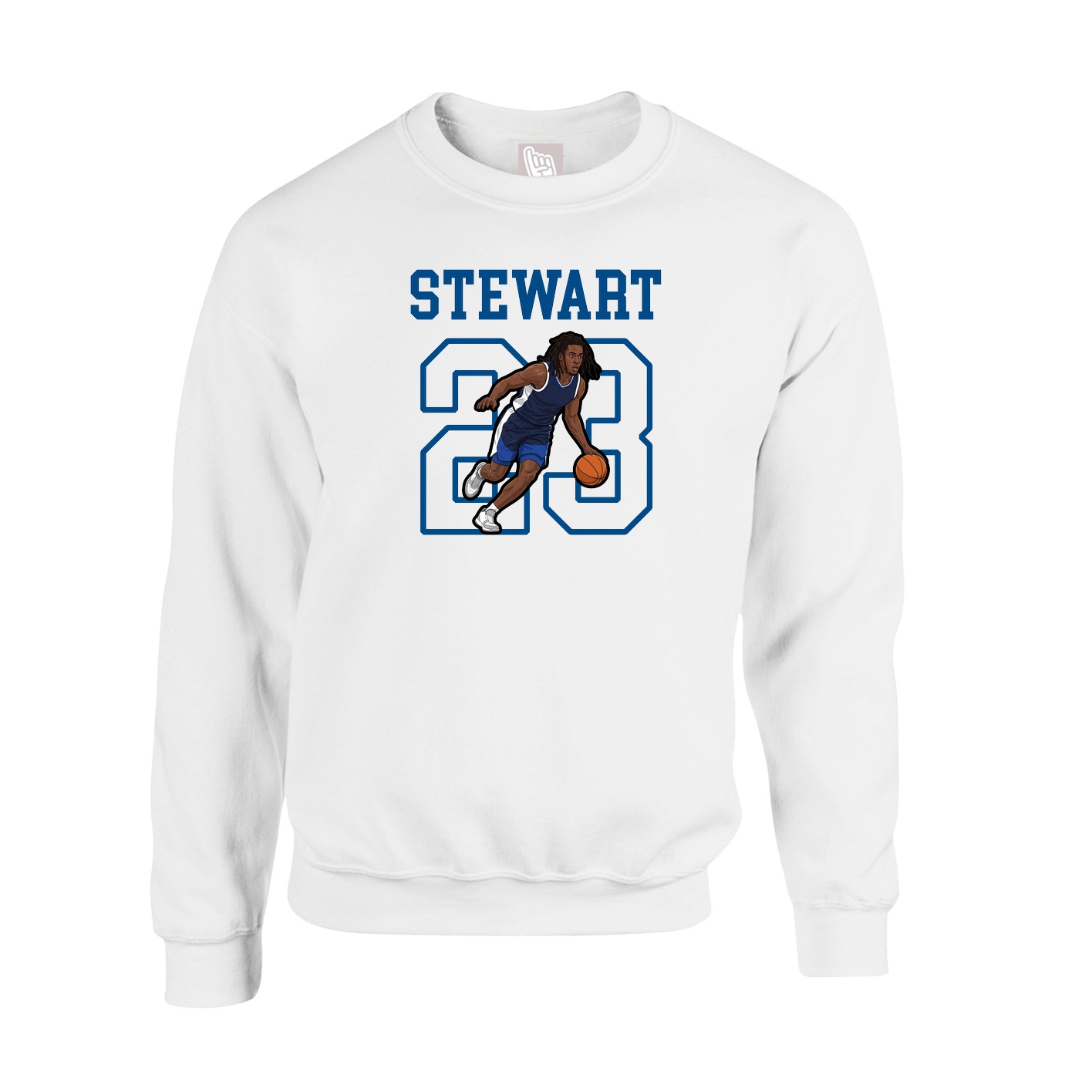 Fleece Crew — Shirsey in White