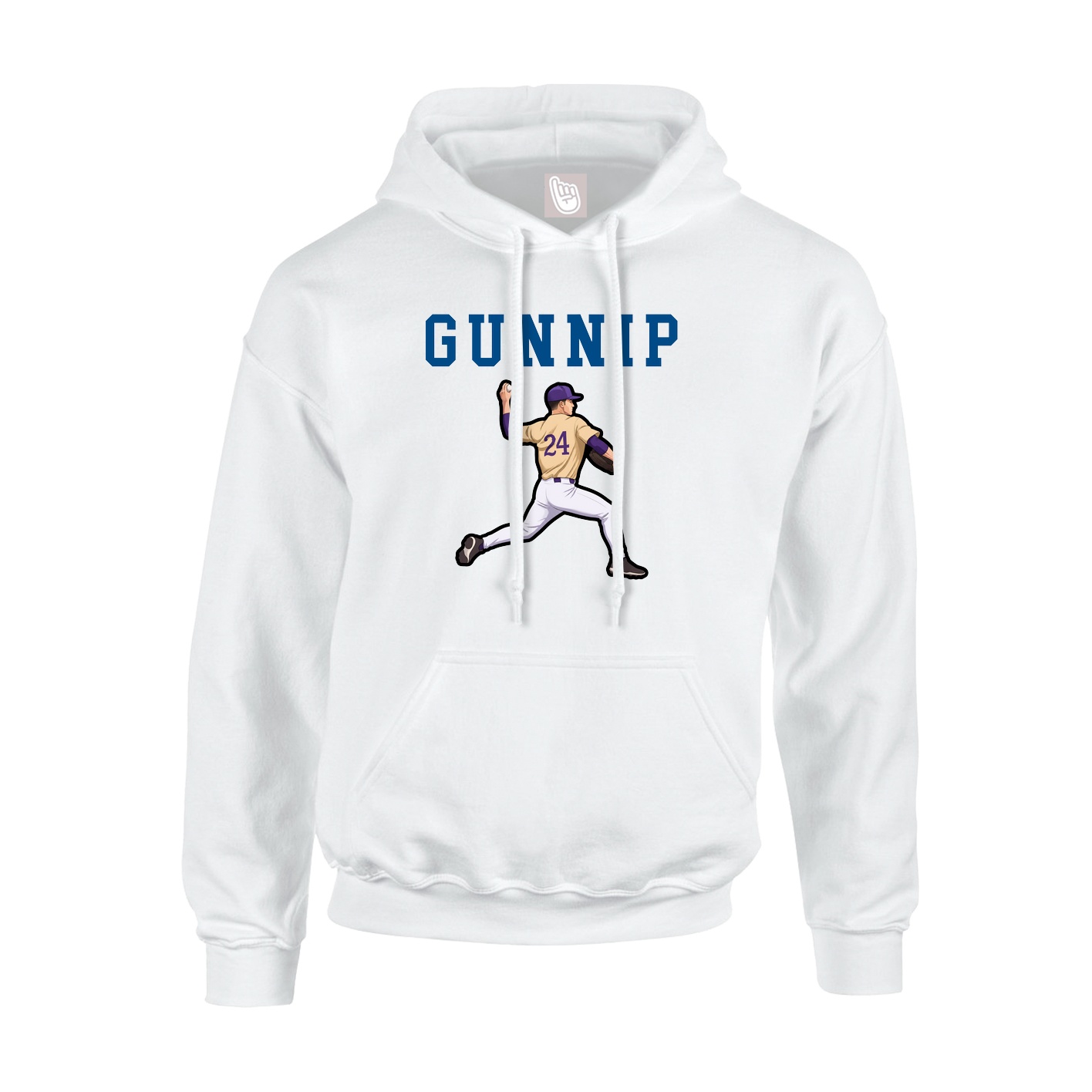 Youth Hoodie — Shirsey in White
