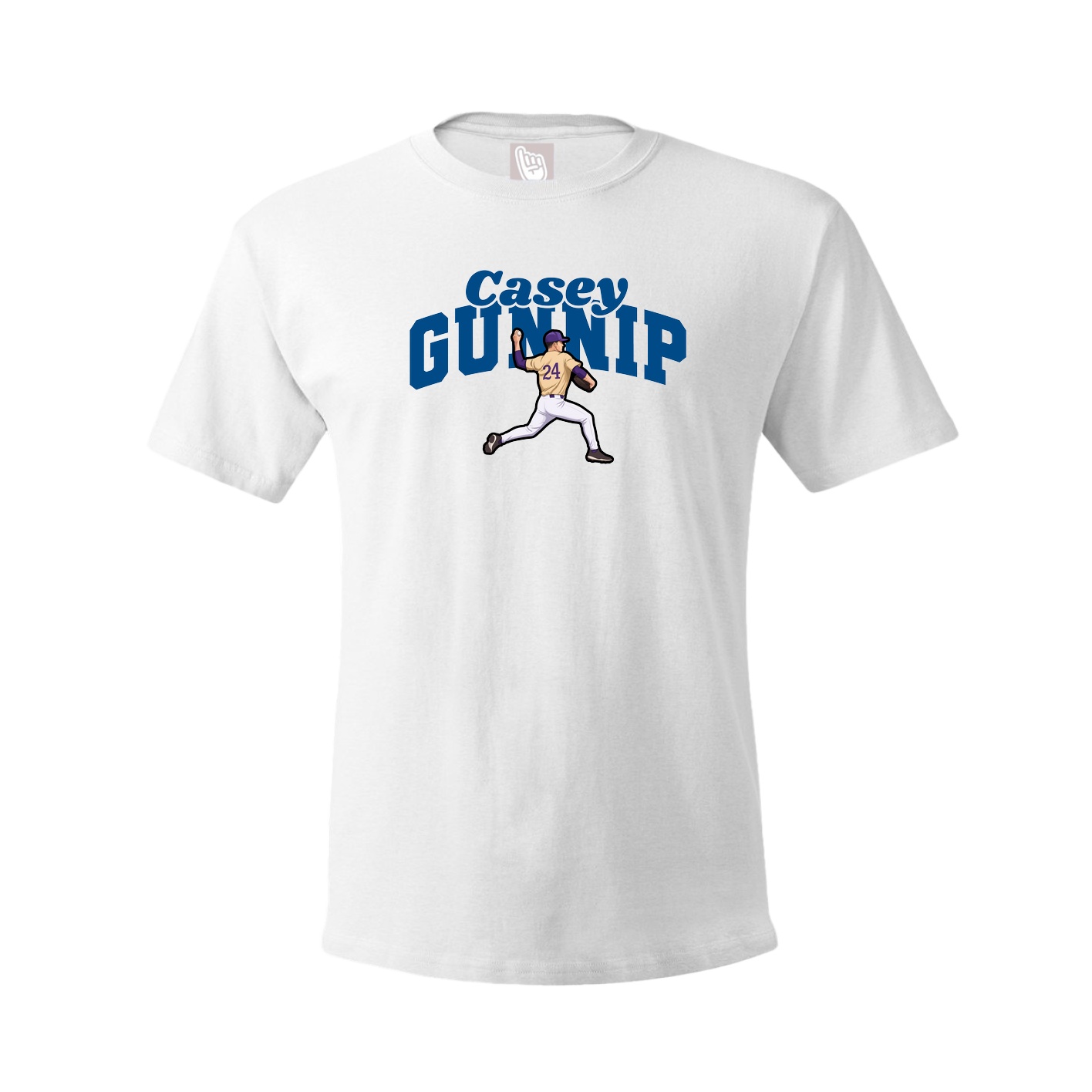 Youth Tee — Signature Arch in White