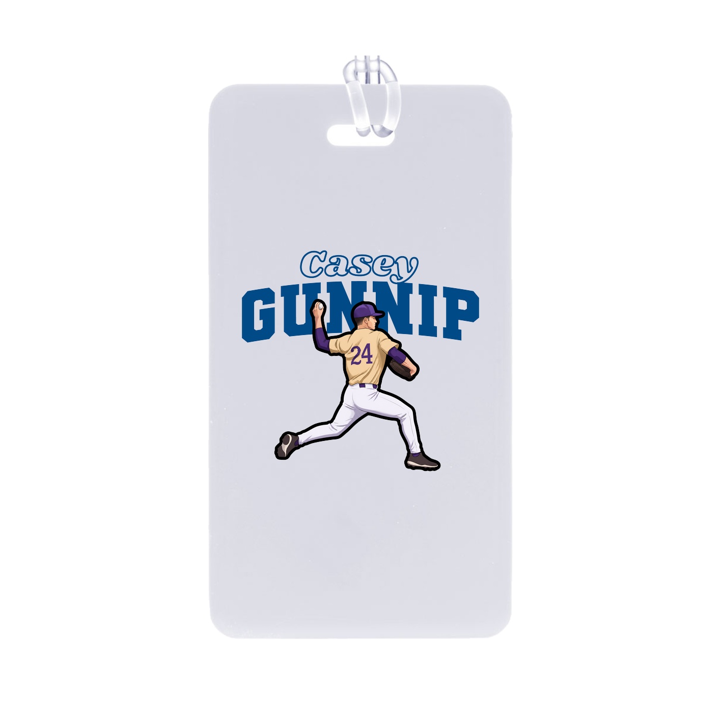 Bag Tag — Name Arch in Classic