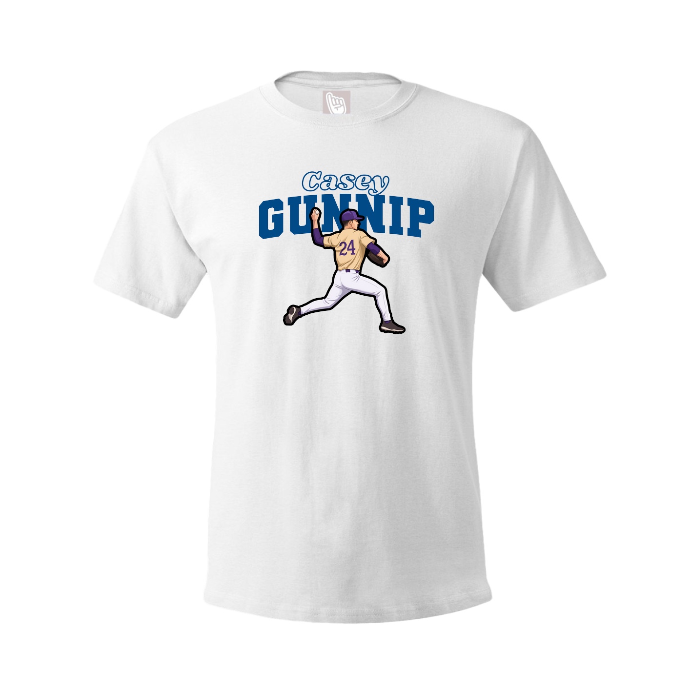 Tee — Name Arch in White