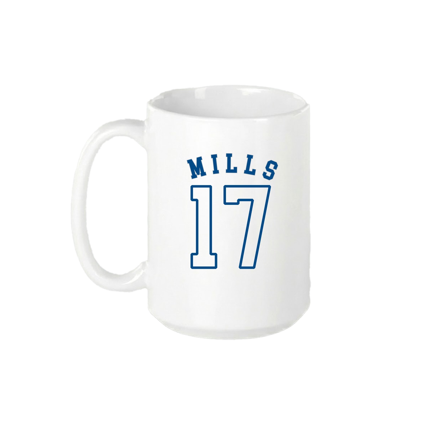 15oz Coffee Mug — Shirsey Arch in White