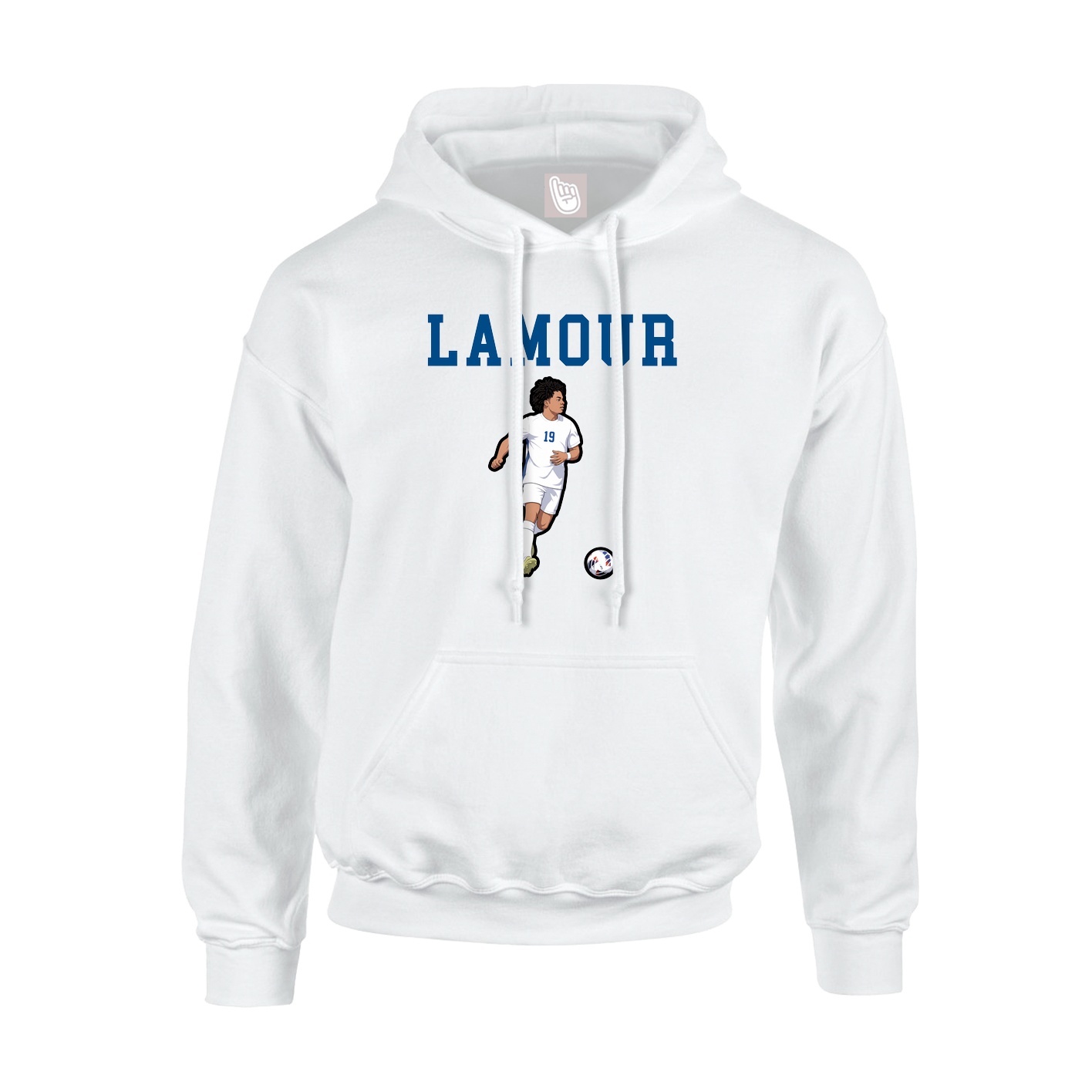 Youth Hoodie — Shirsey in White