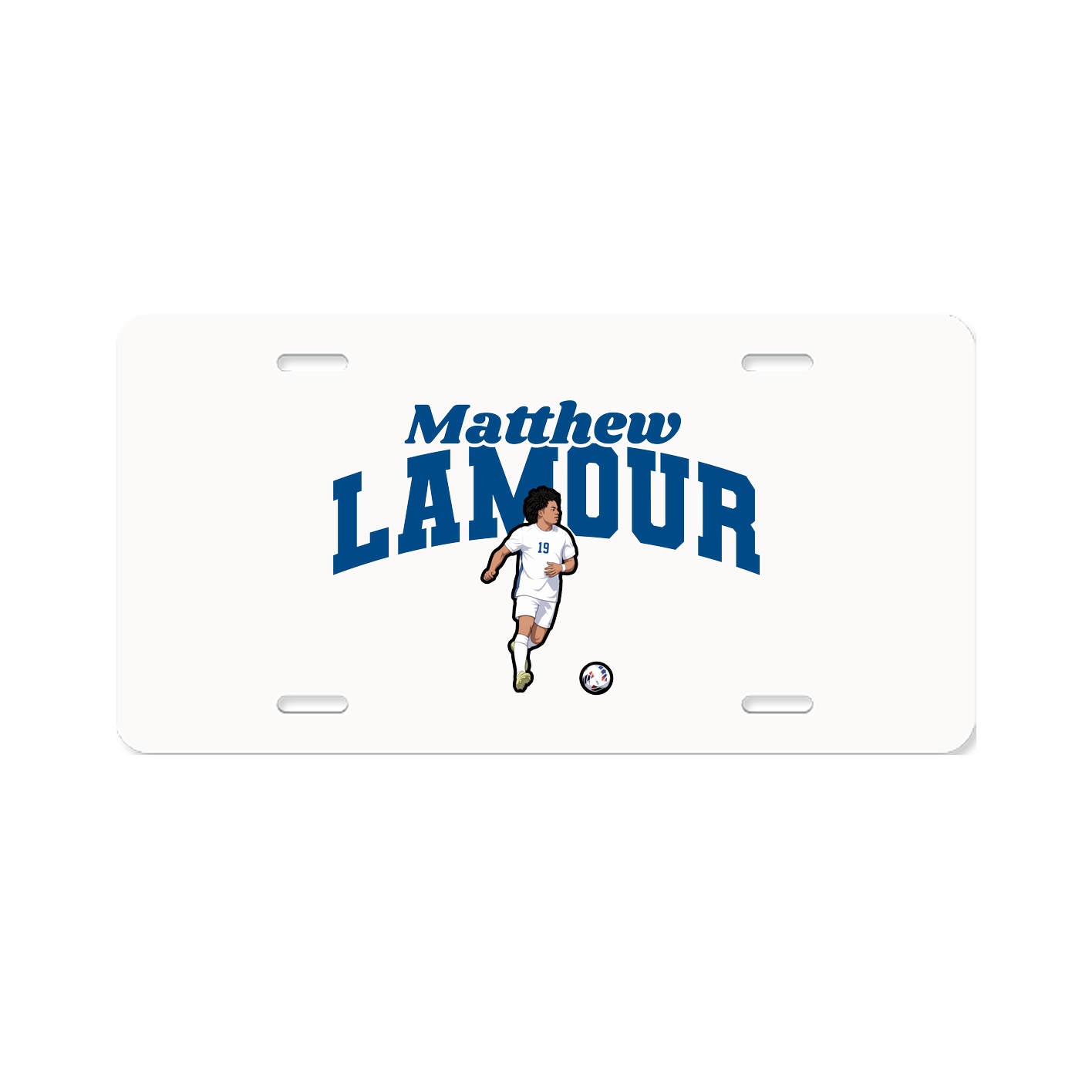 License Plate — Signature Arch in Classic