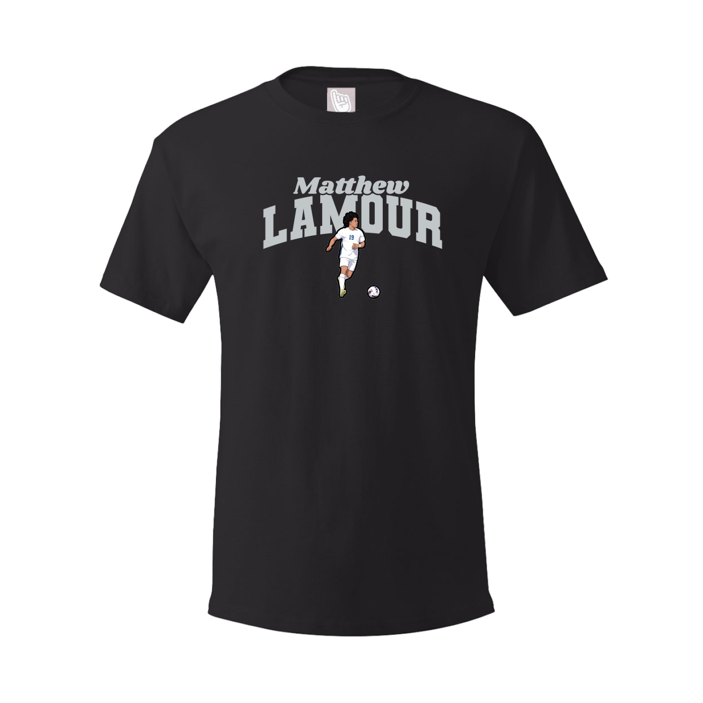 Youth Tee — Signature Arch in Black