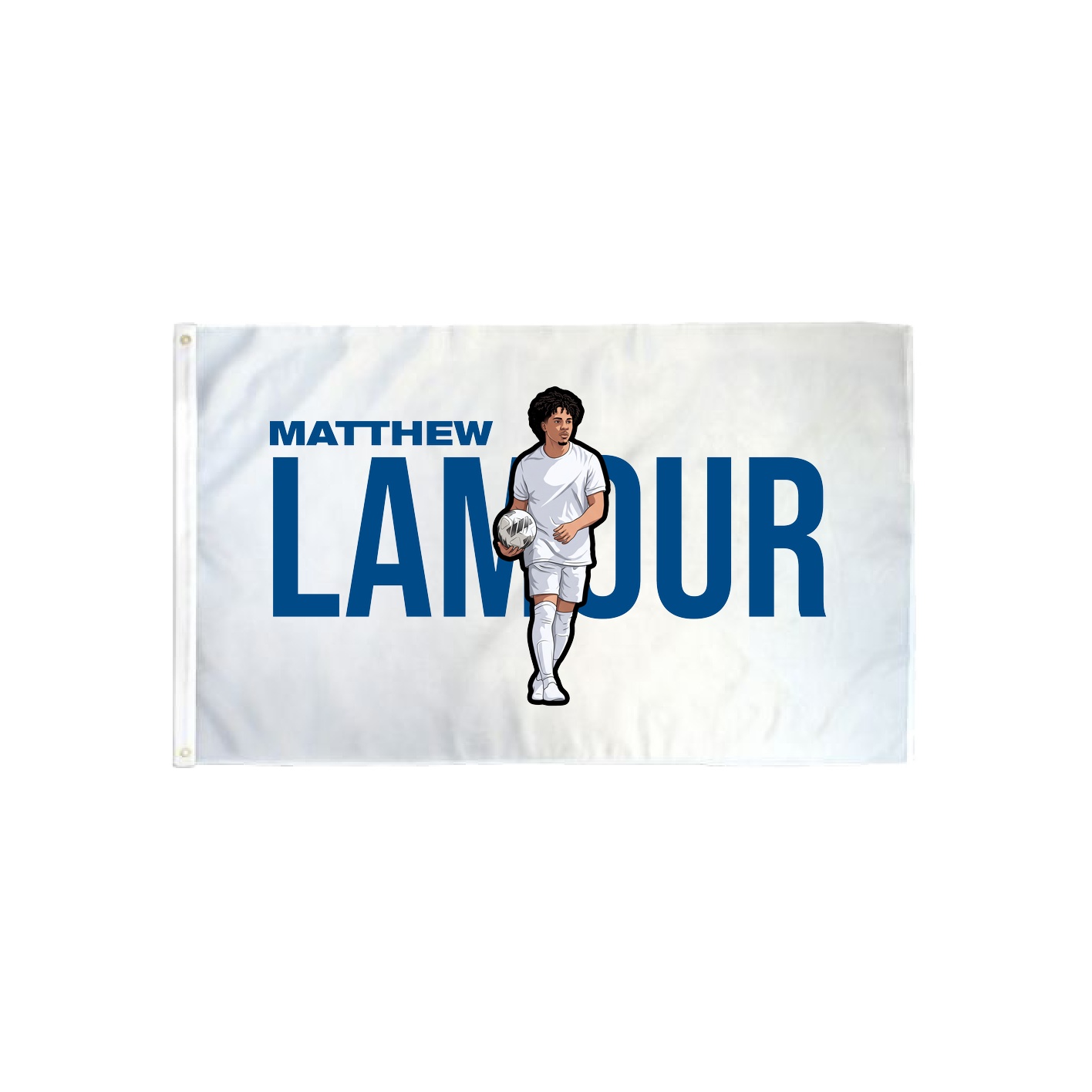 3x5 Flag — Player Name in Classic