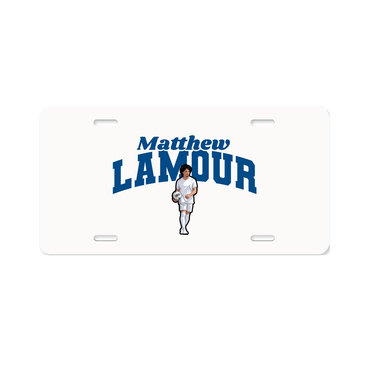 License Plate — Signature Arch in Classic