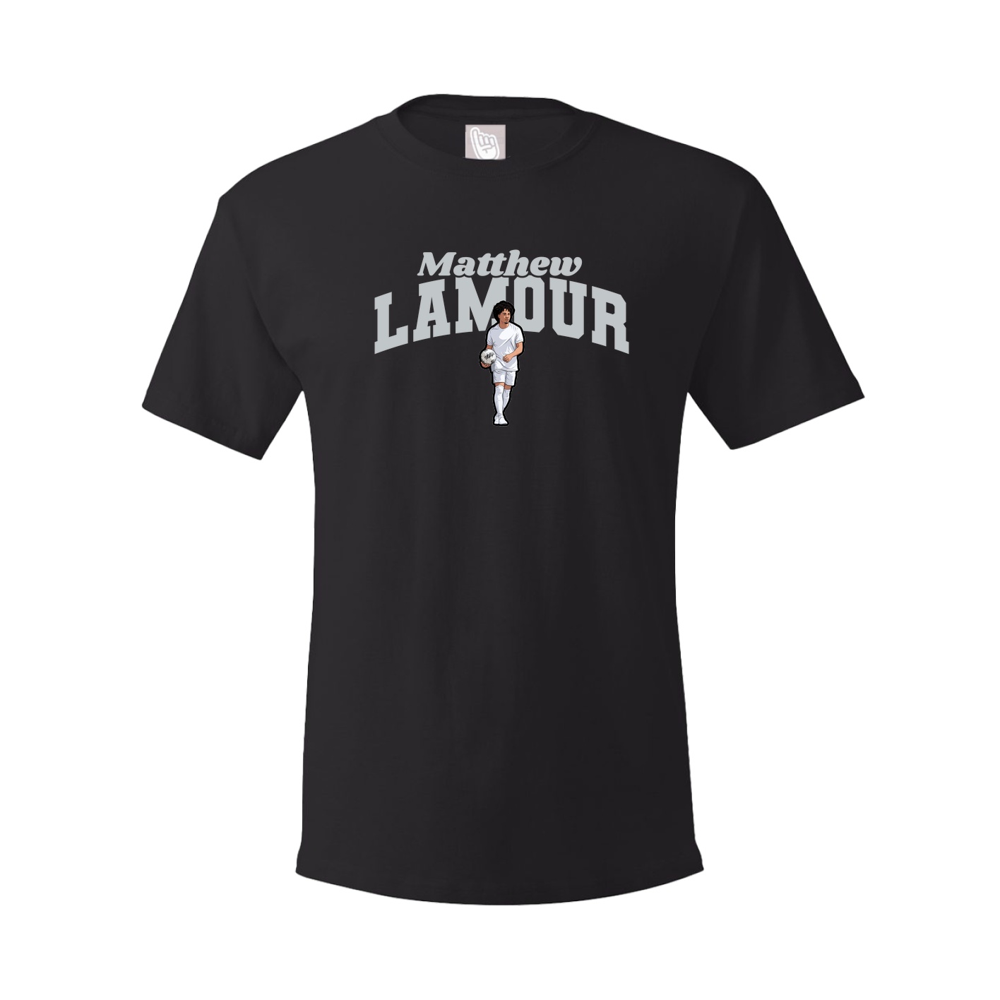 Youth Tee — Signature Arch in Black