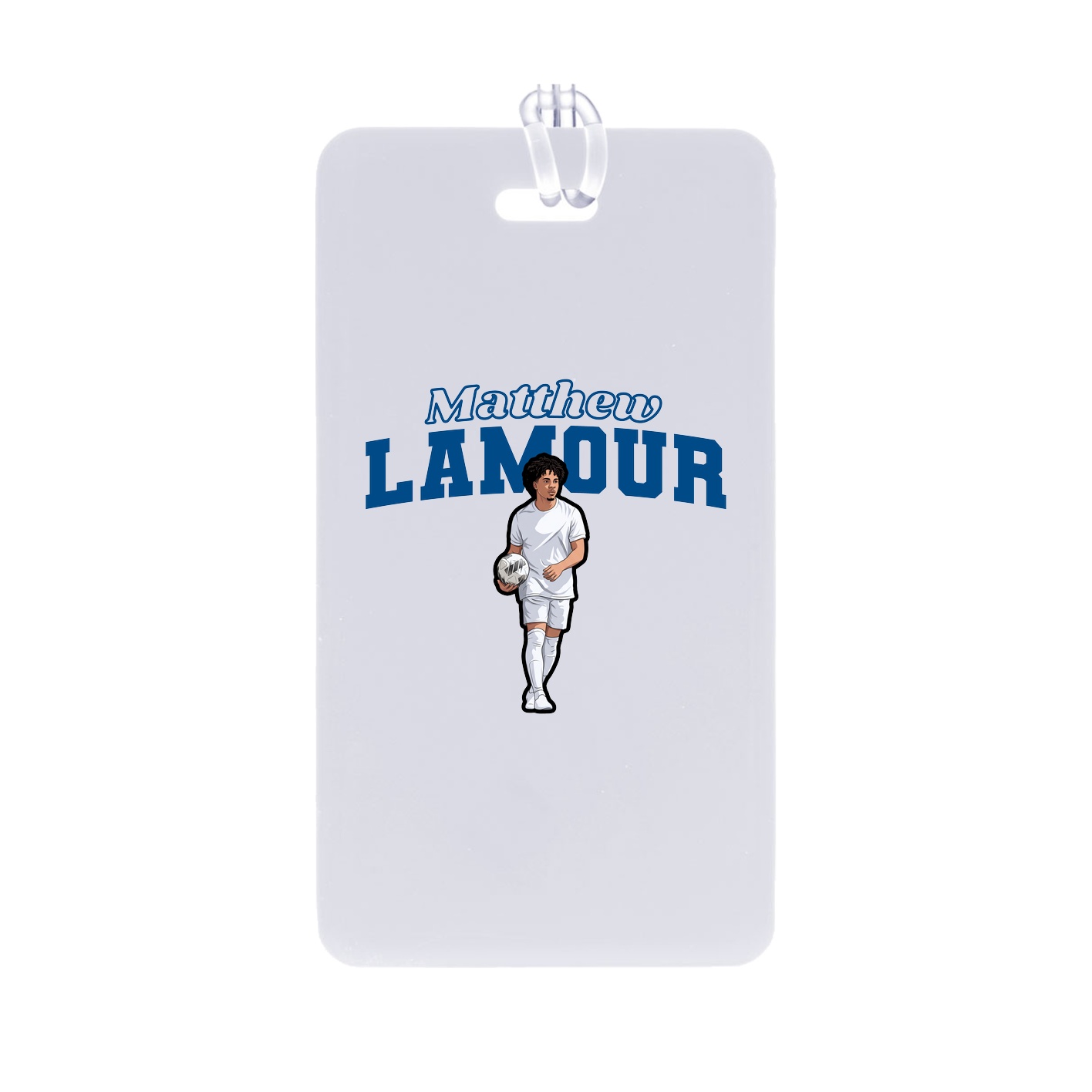 Bag Tag — Name Arch in Classic