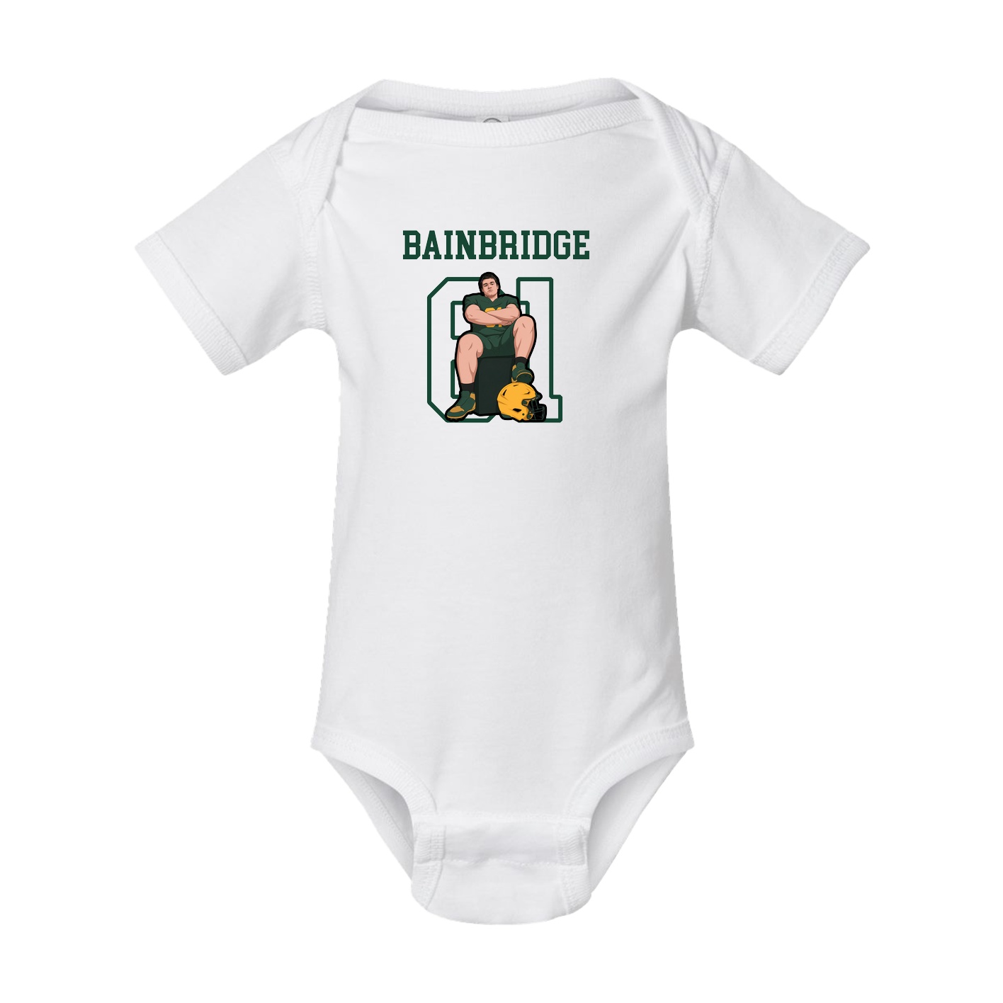 Baby Onesie — Shirsey in White