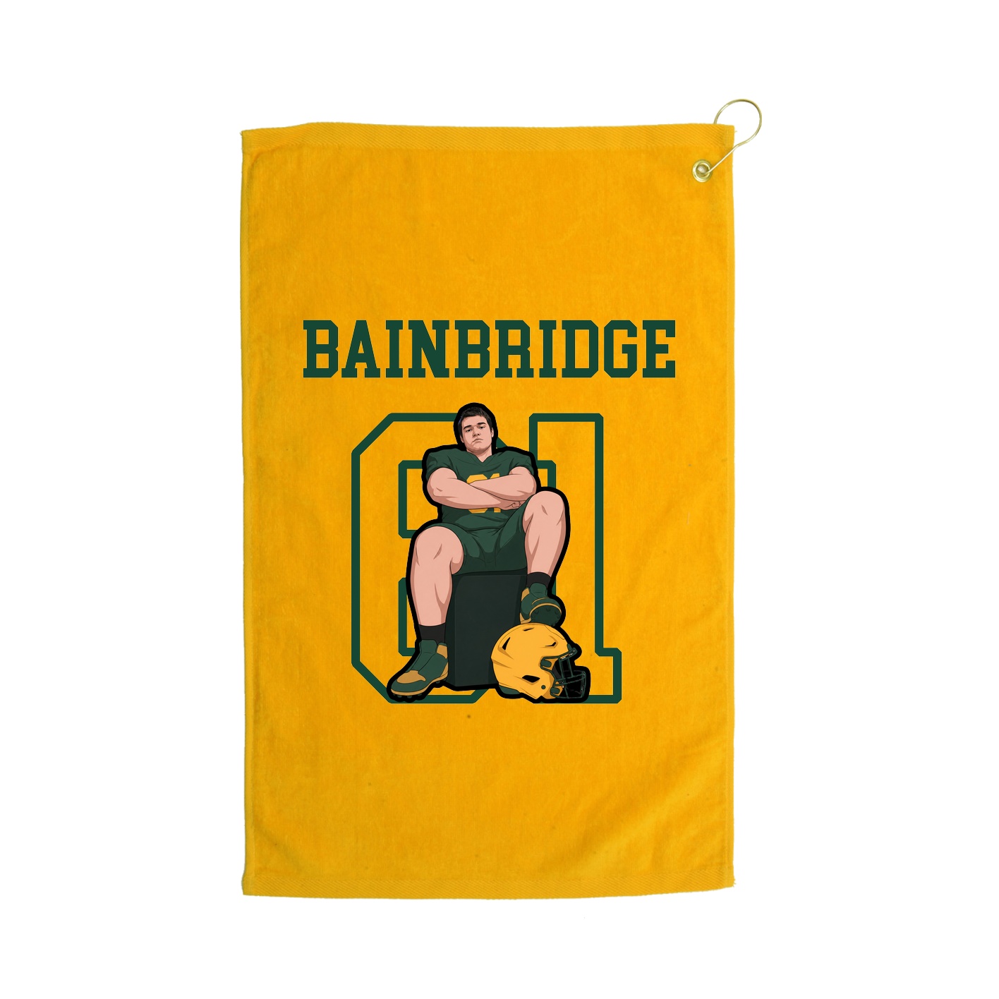 Golf Towel — Shirsey in Gold