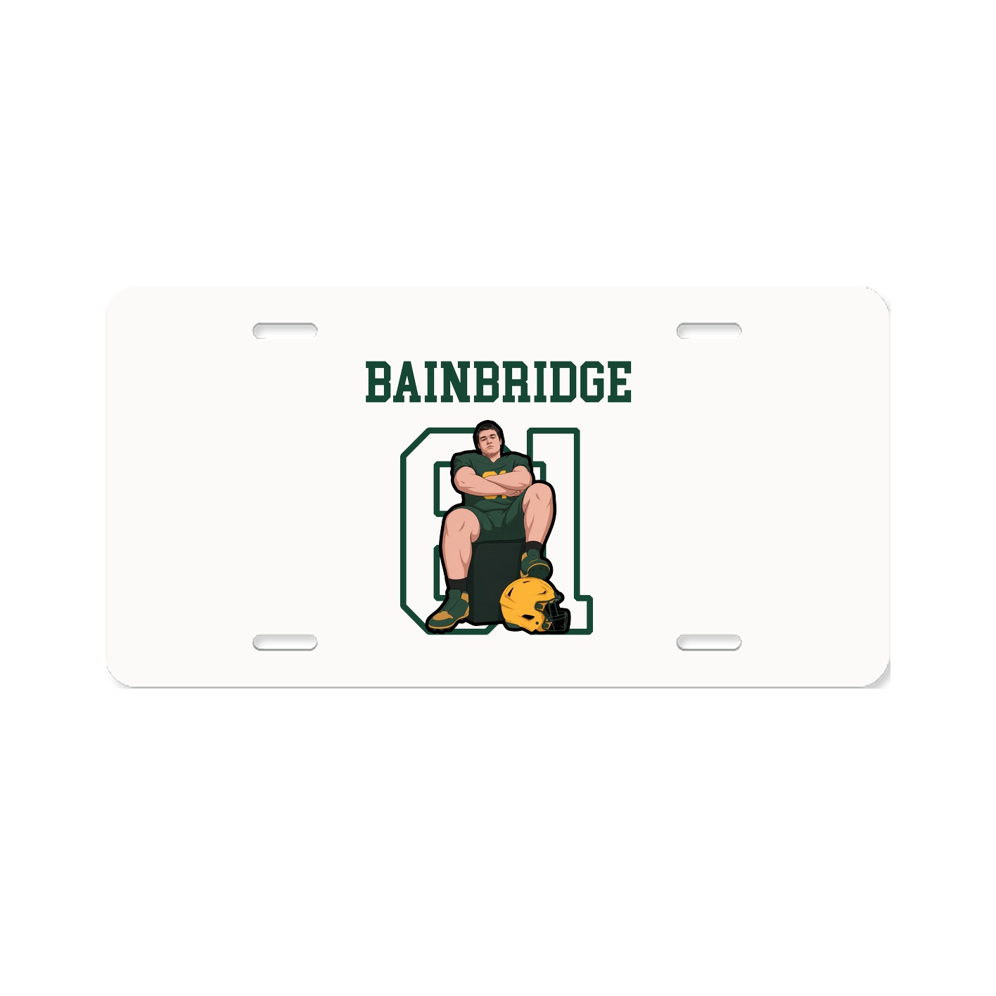 License Plate — Shirsey in Classic