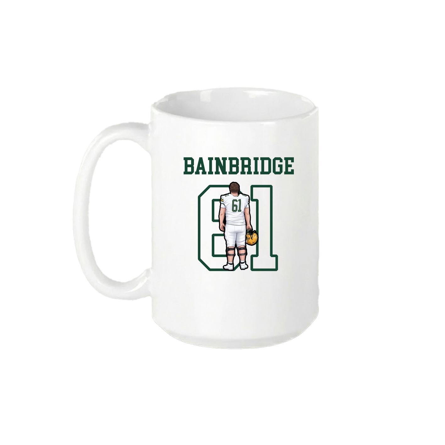 15oz Coffee Mug — Shirsey in White