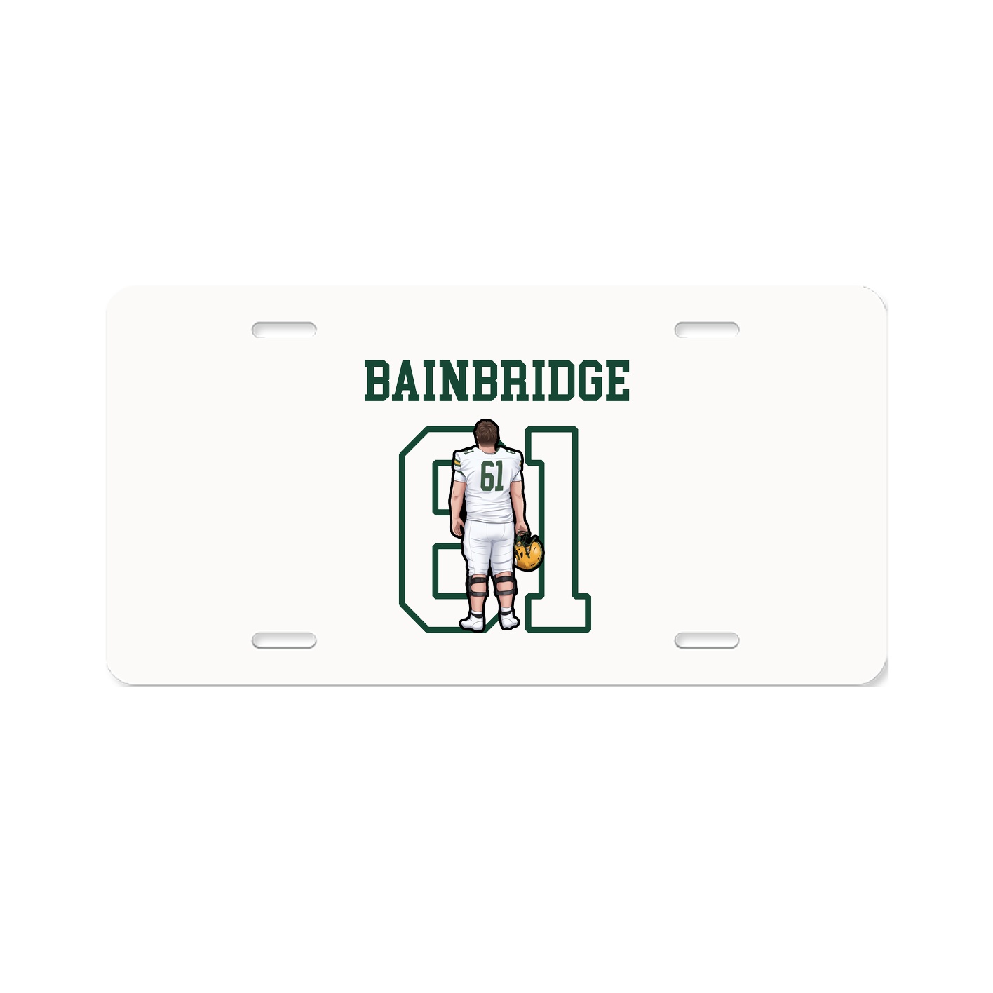 License Plate — Shirsey in Classic