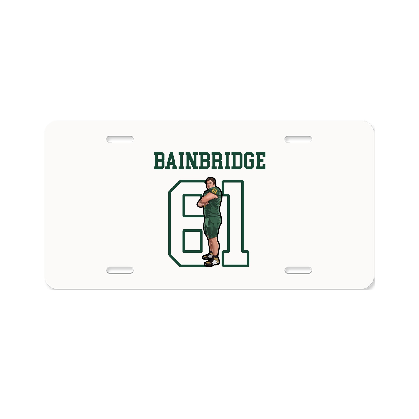 License Plate — Shirsey in Classic