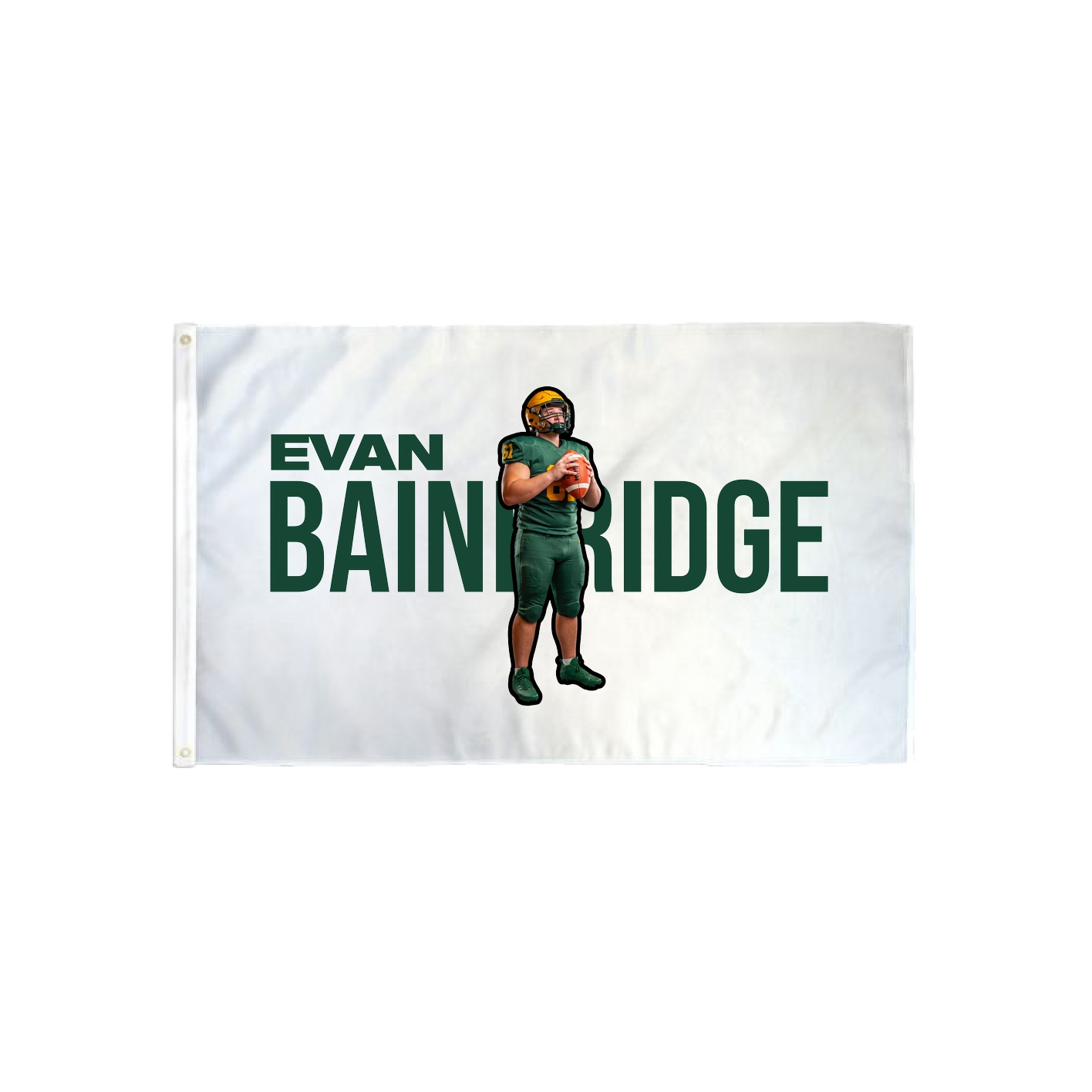 3x5 Flag — Player Name in Classic