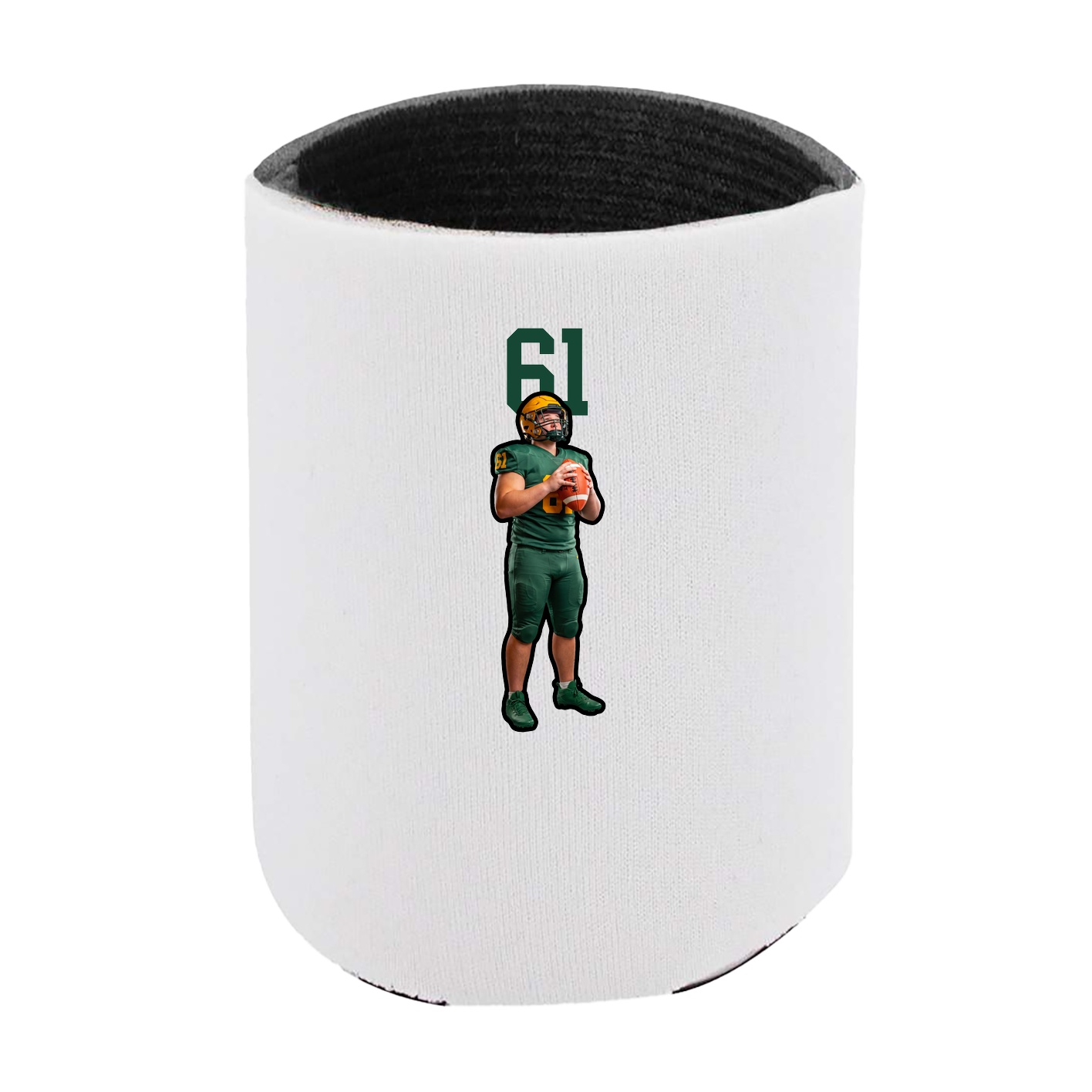Can Holder — Number Top in White