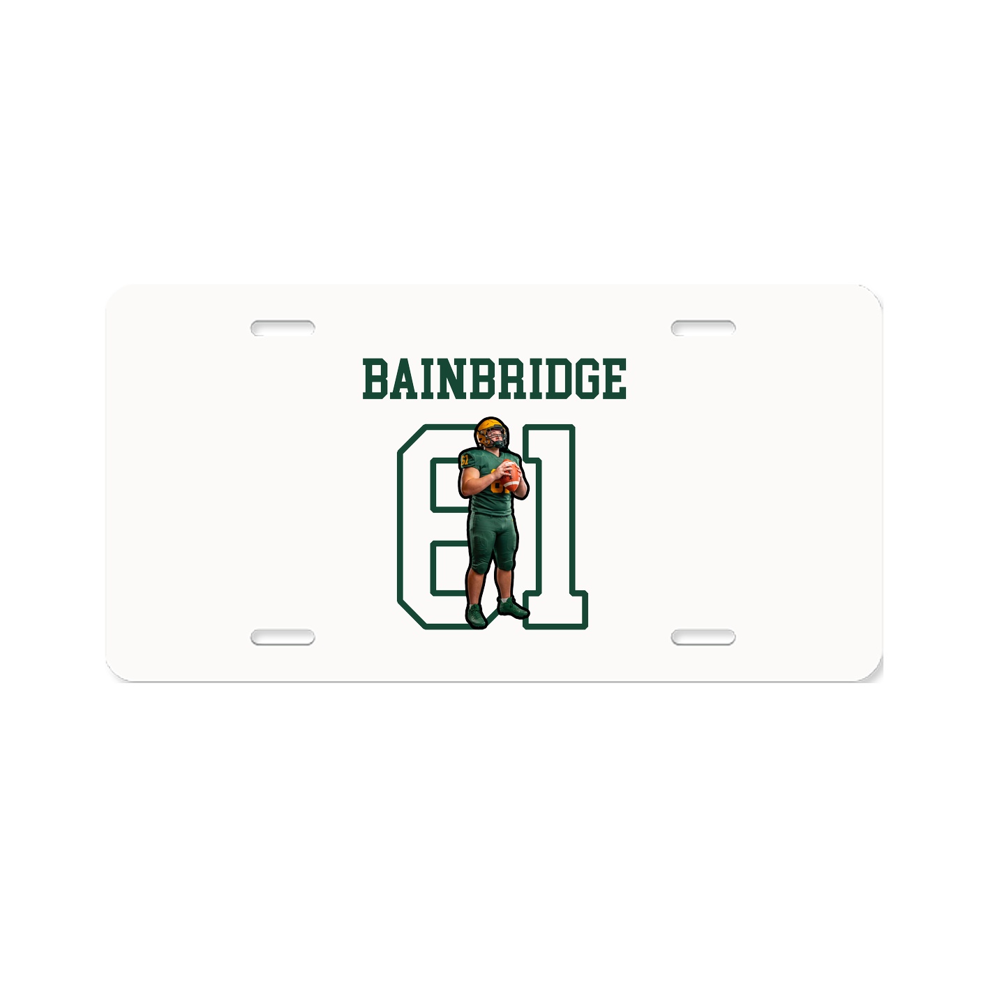 License Plate — Shirsey in Classic