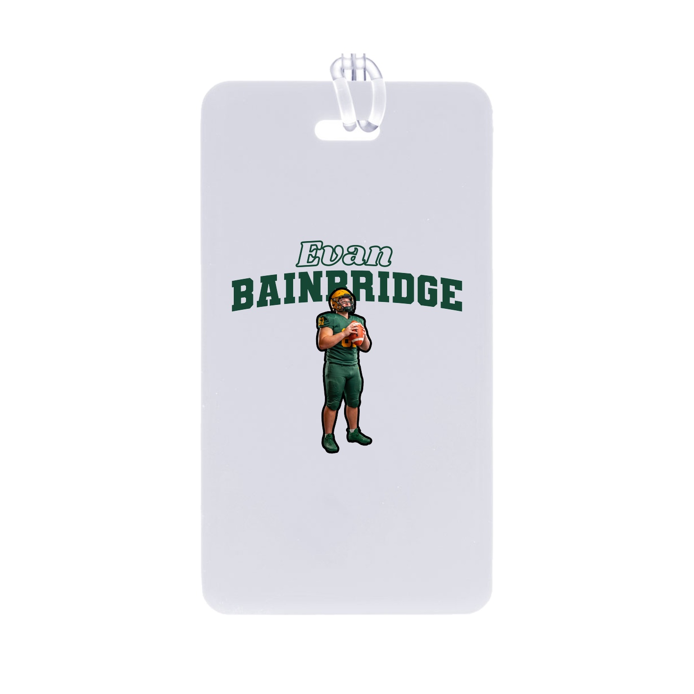 Bag Tag — Name Arch in Classic