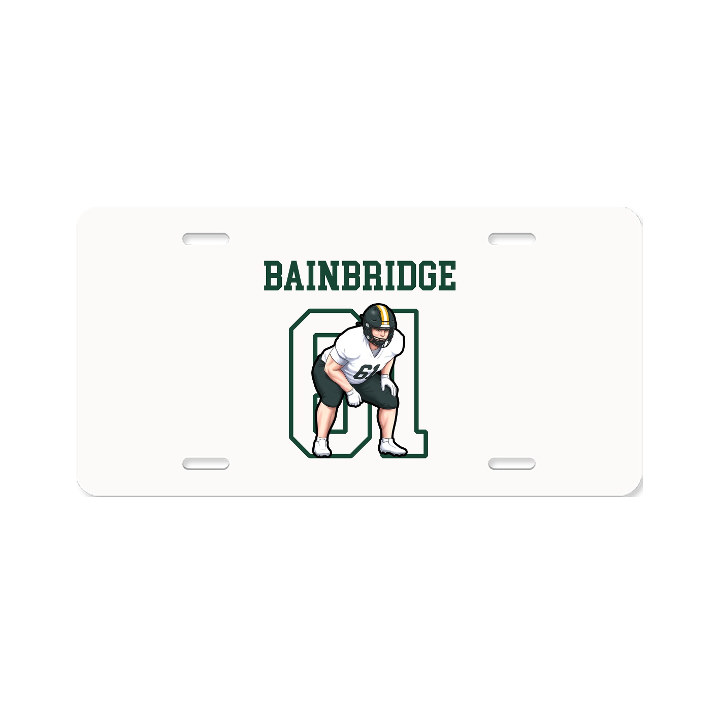 License Plate — Shirsey in Classic