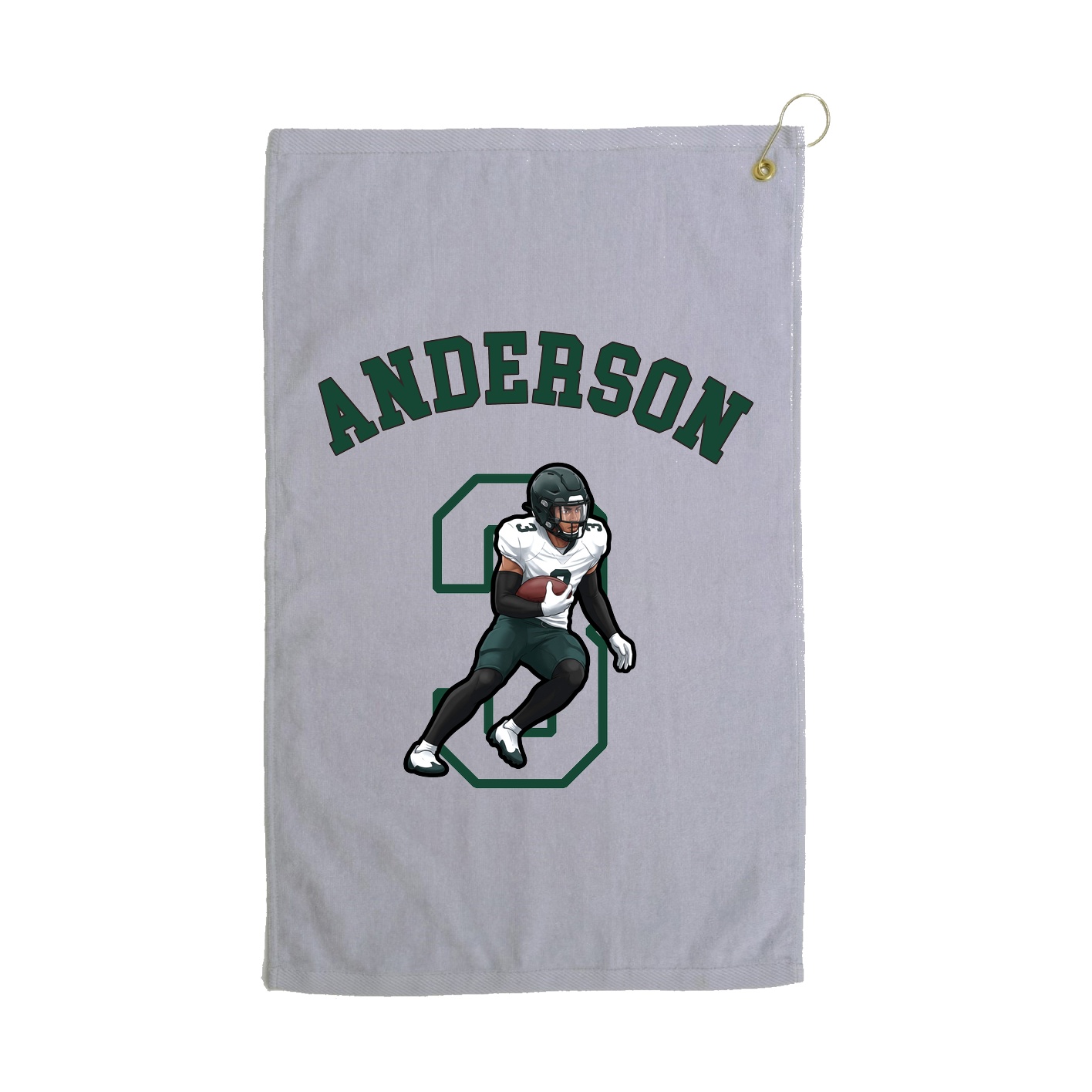 Golf Towel — Shirsey Arch in Grey