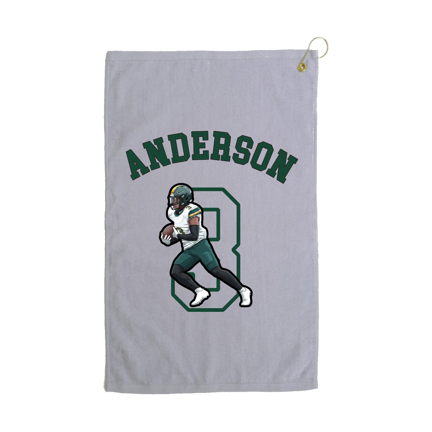 Golf Towel — Shirsey Arch in Grey