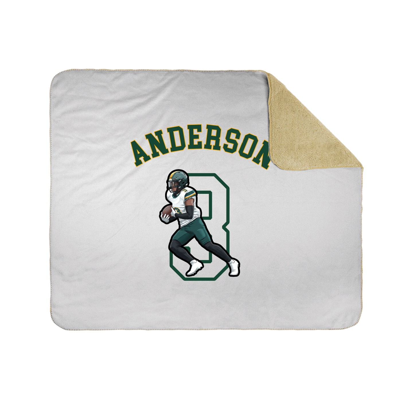 Throw Blanket — Shirsey Arch in White