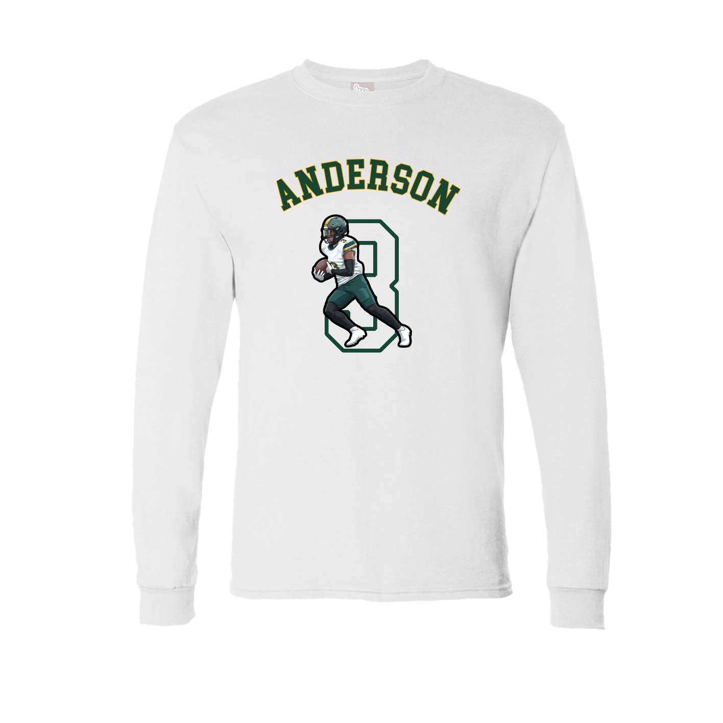 Long Sleeve Tee — Shirsey Arch in White