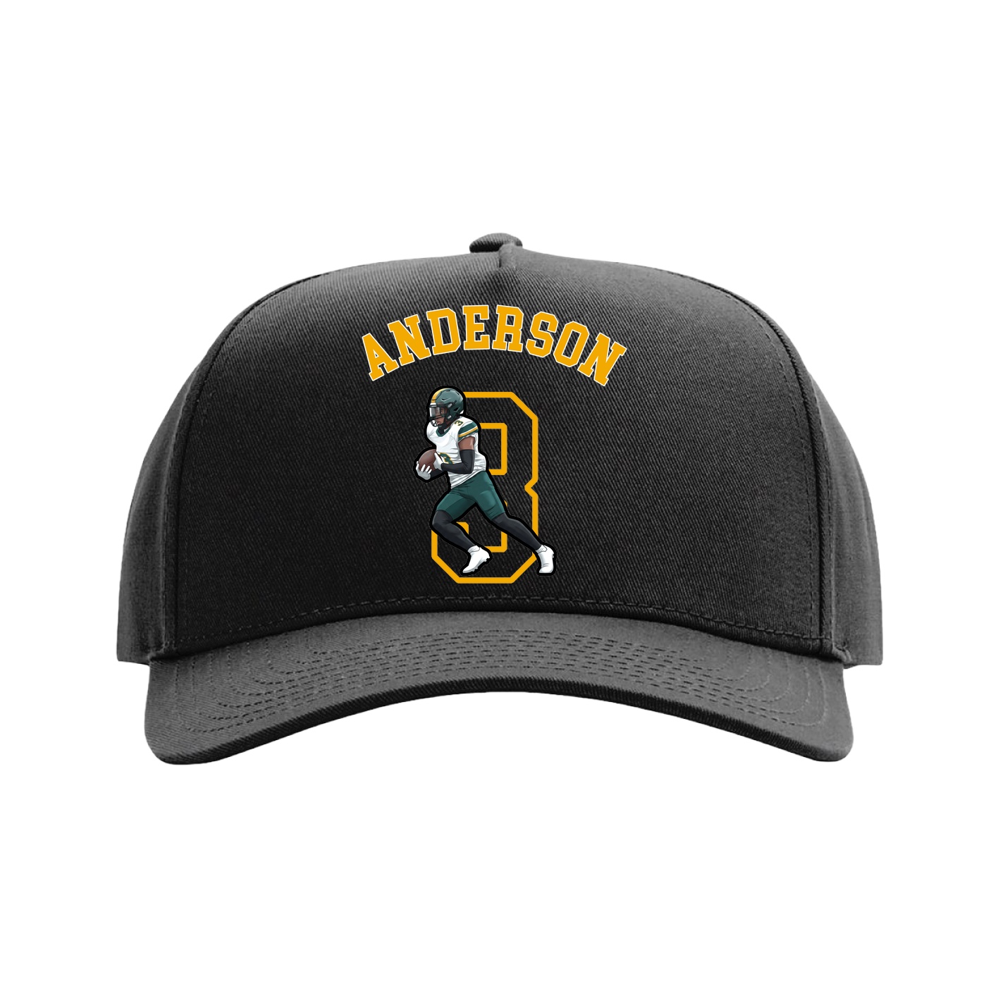Full Fabric Five-Panel Champ Cap