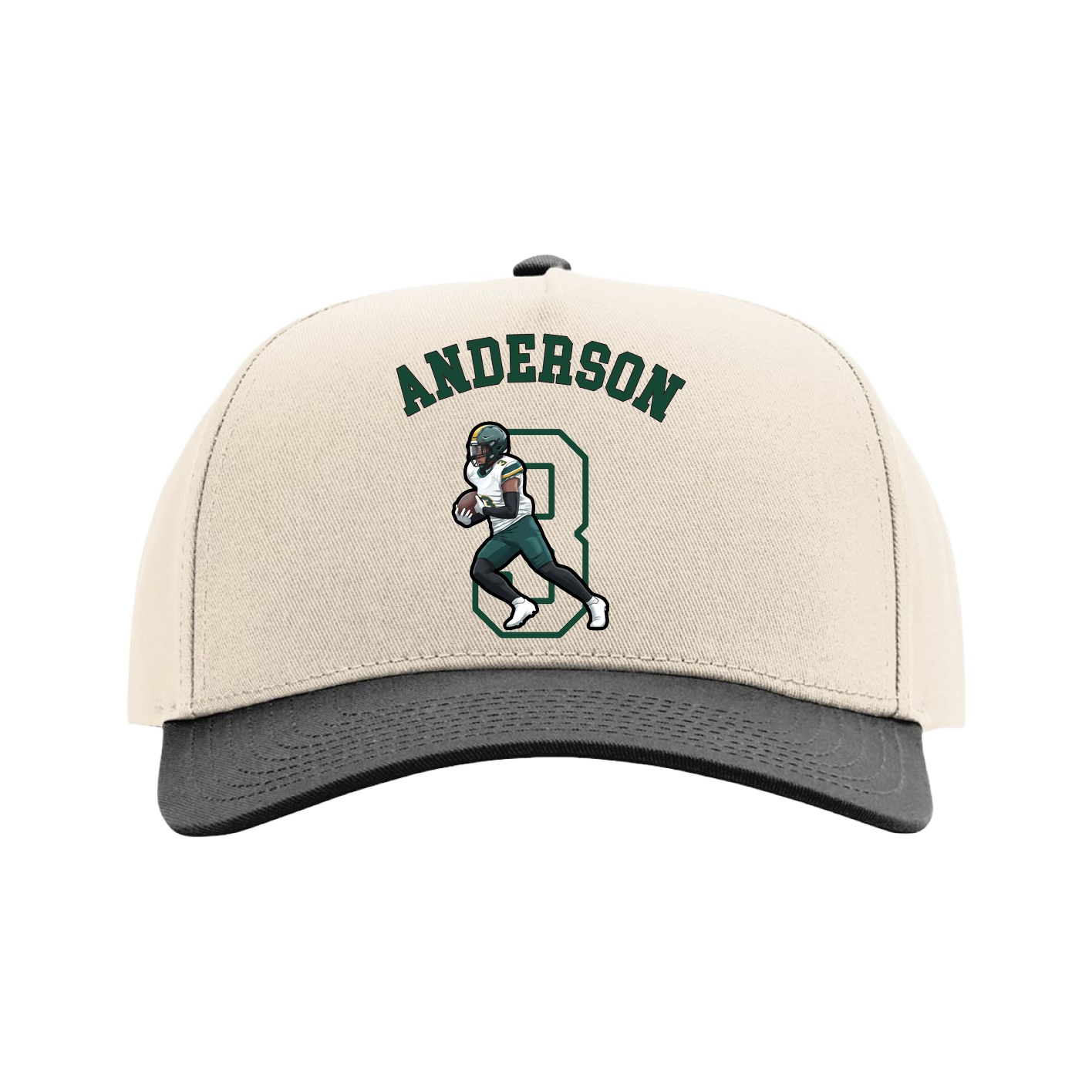 Full Fabric Five-Panel Champ Cap
