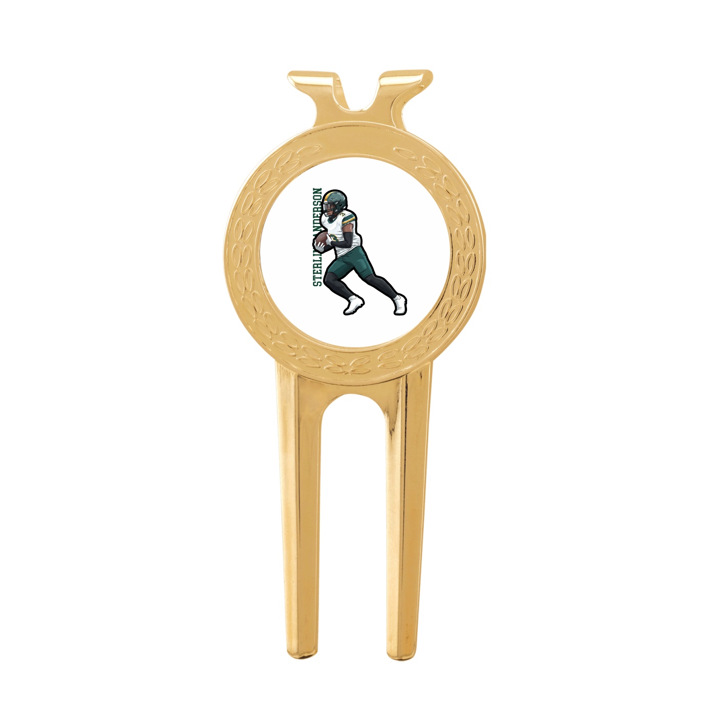 Divot Tool with Ball Marker — Name Vertical in Classic