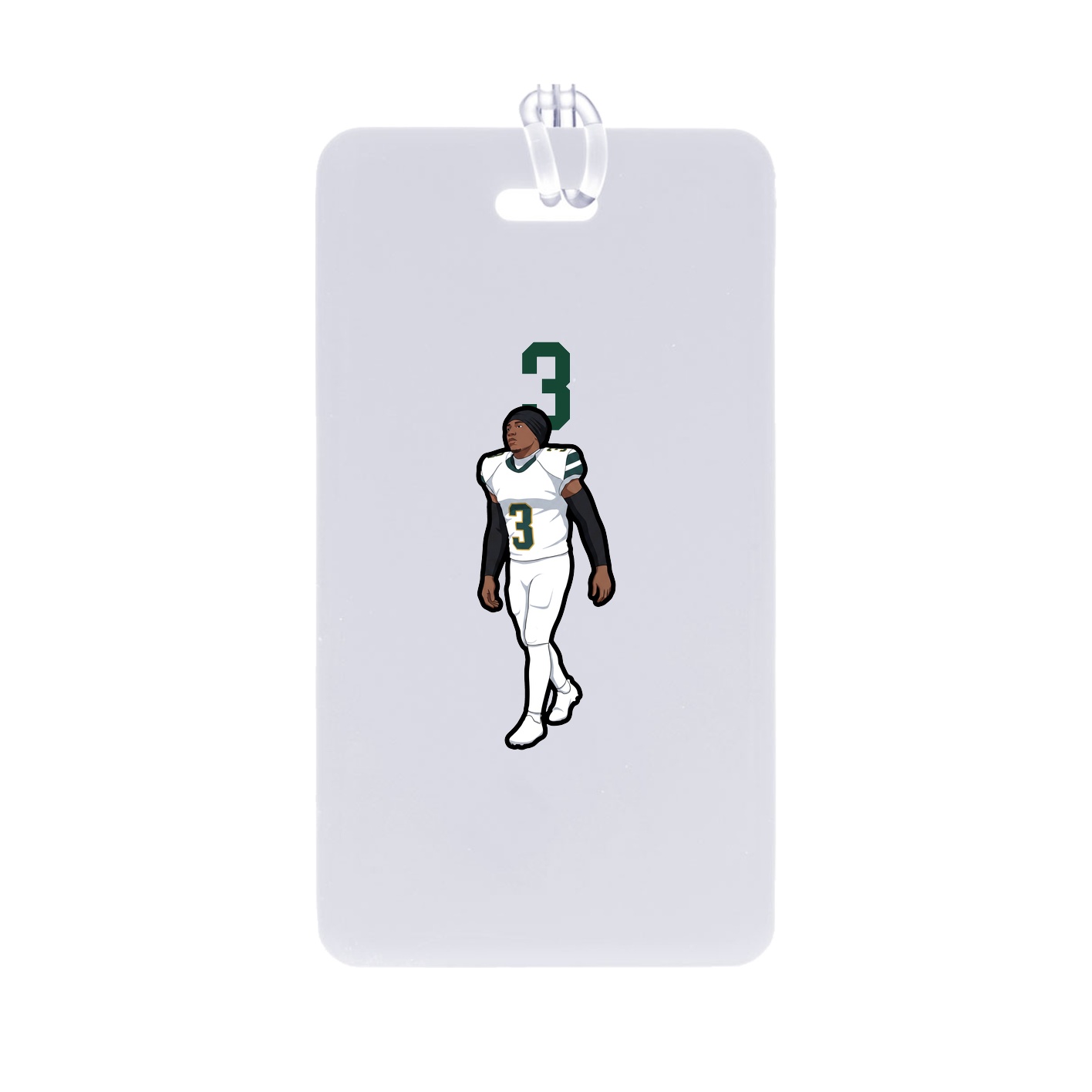 Bag Tag — Number Top in Classic
