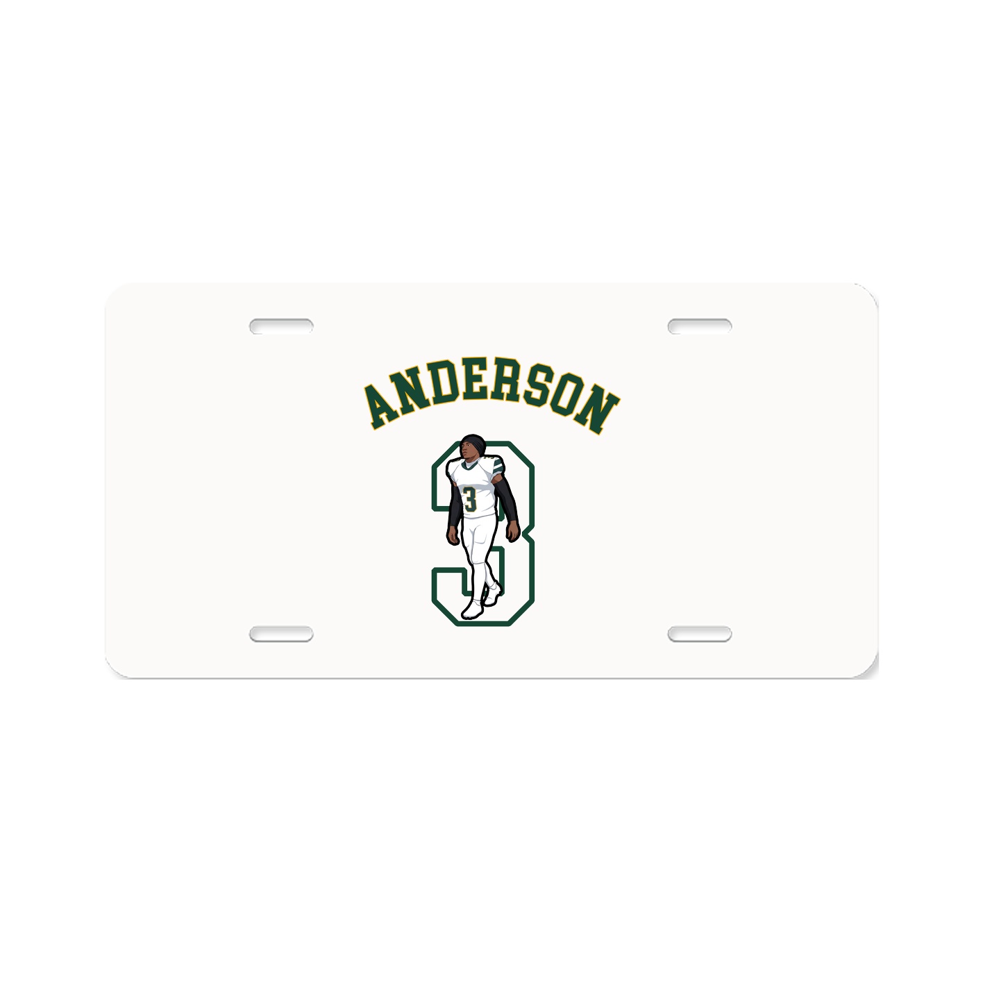 License Plate — Shirsey Arch in Classic