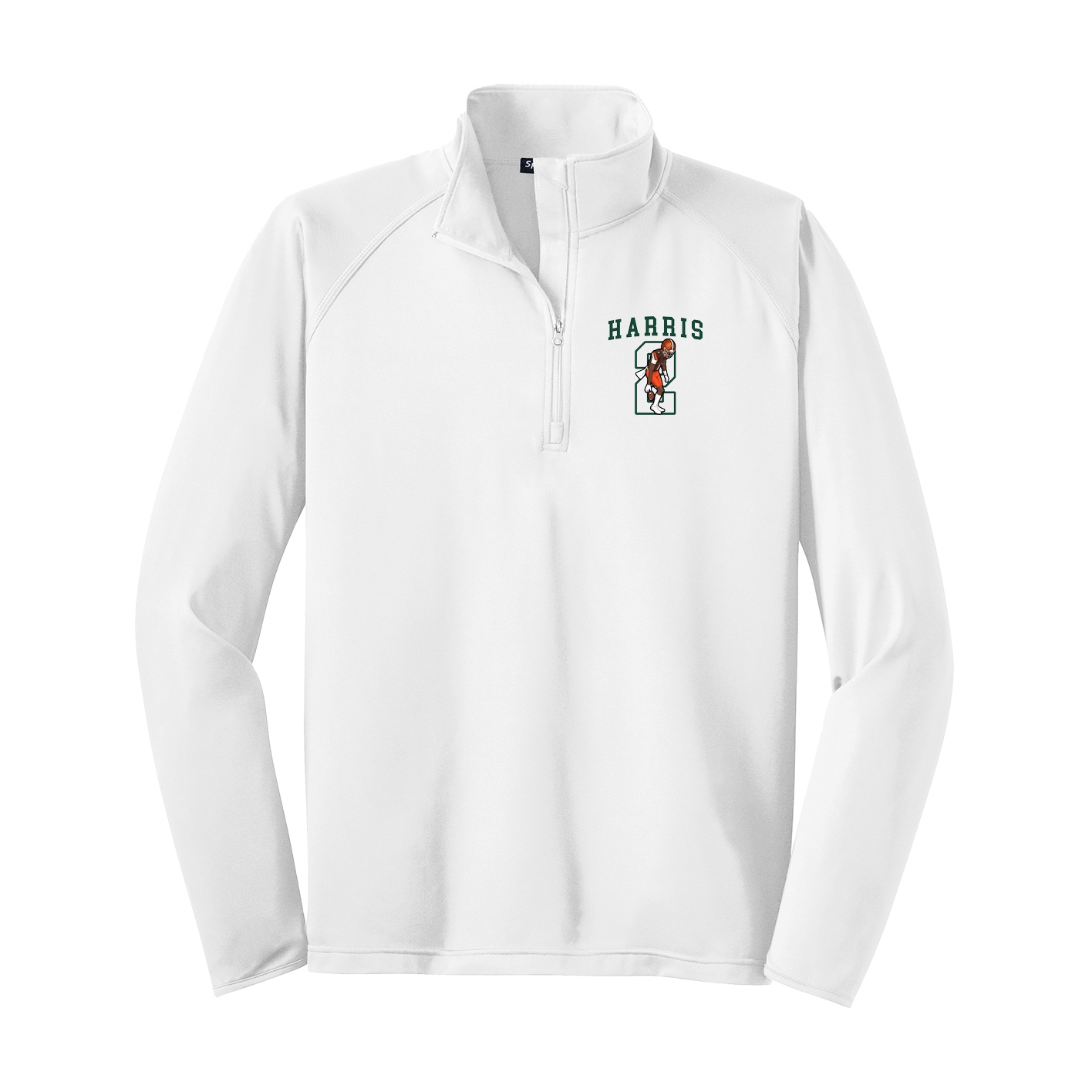 Q-Zip Pullover — Shirsey in White