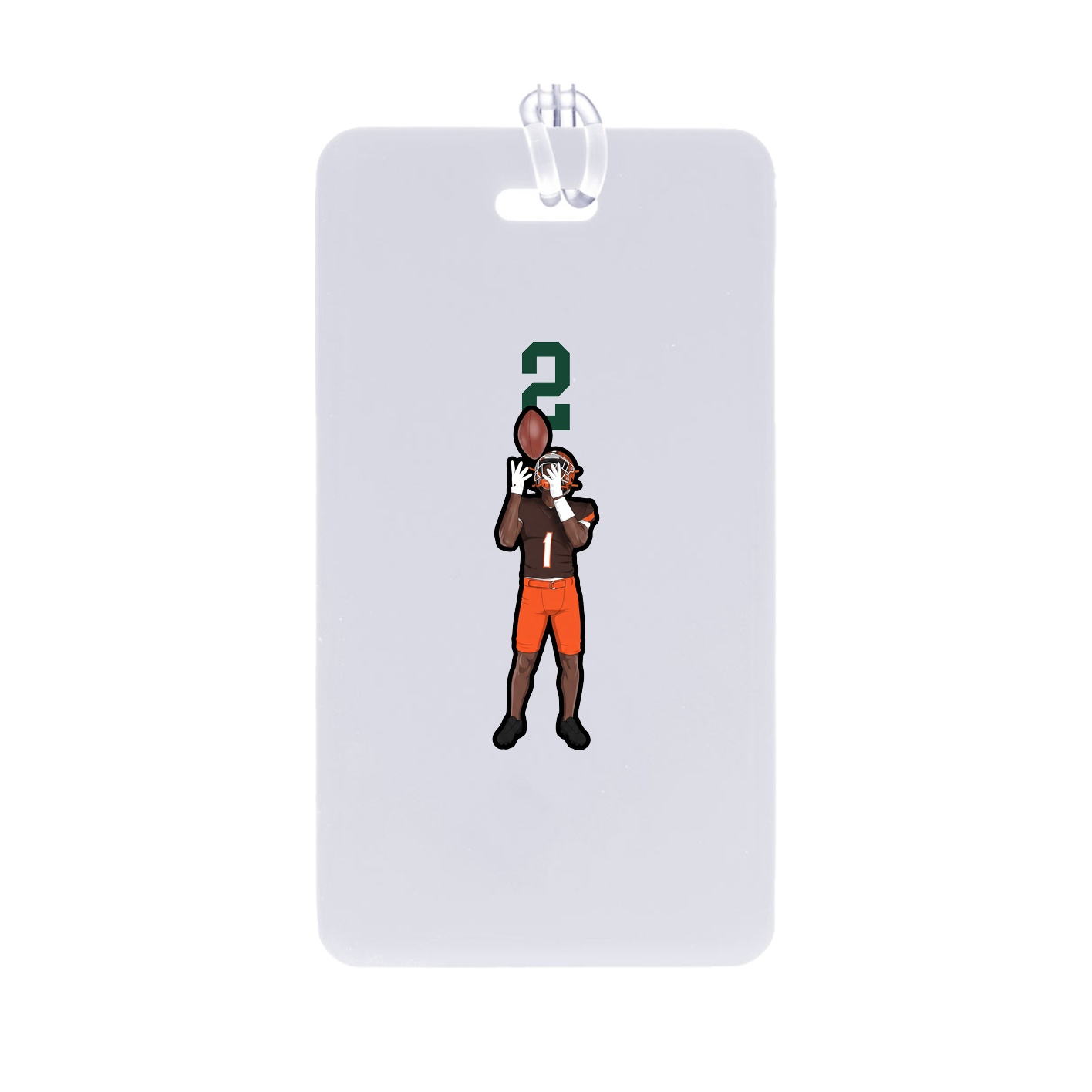 Bag Tag — Number Top in Classic