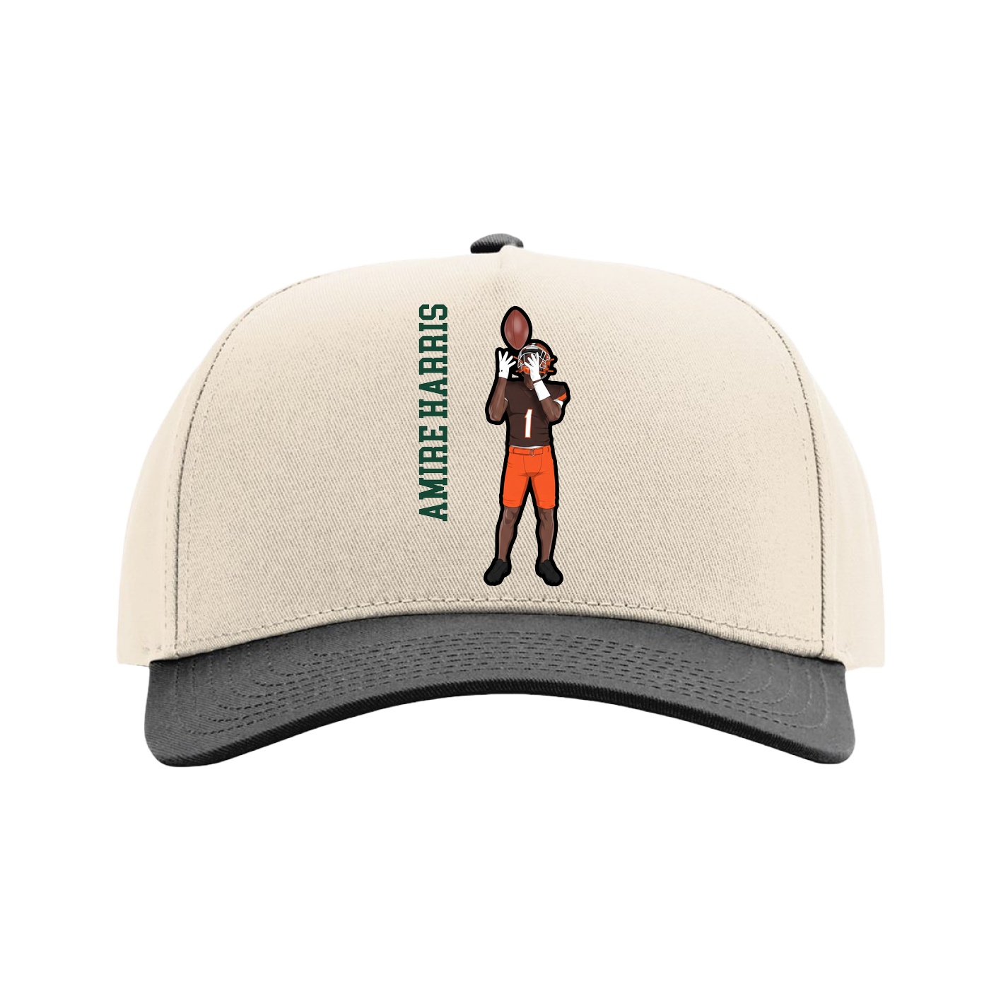 Full Fabric Five-Panel Champ Cap