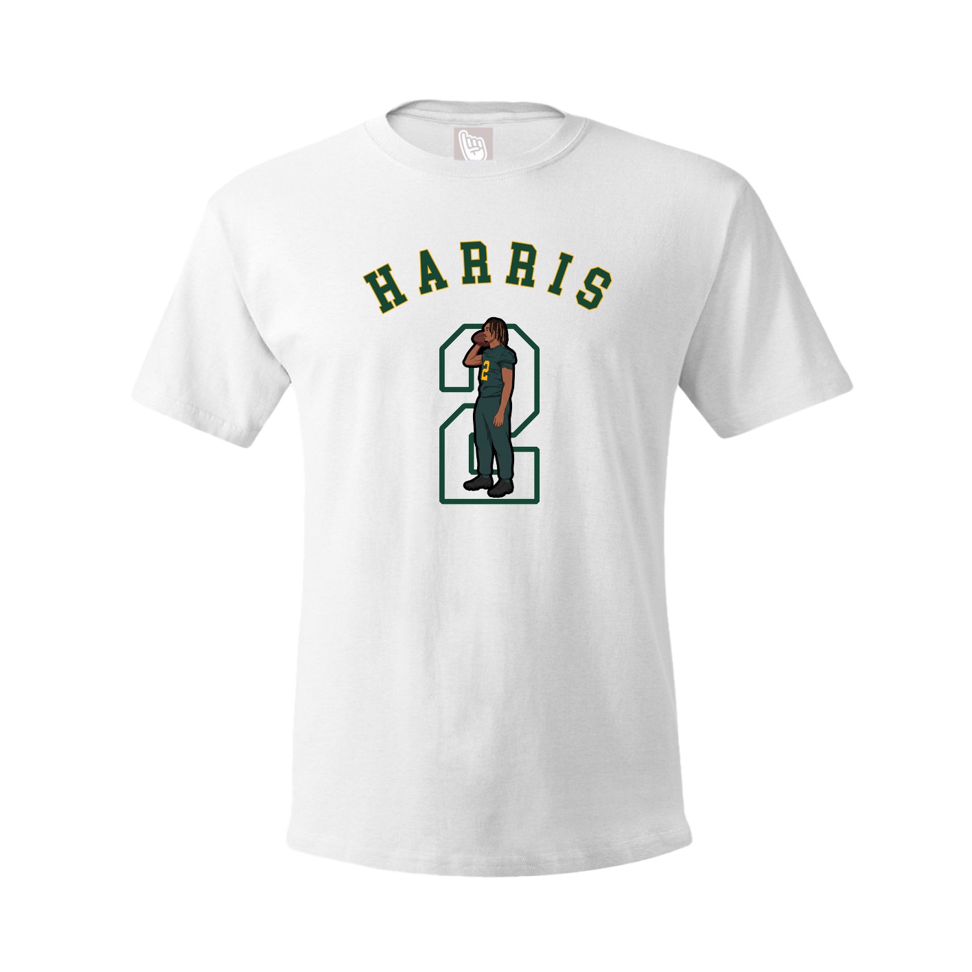 Youth Tee — Shirsey Arch in White