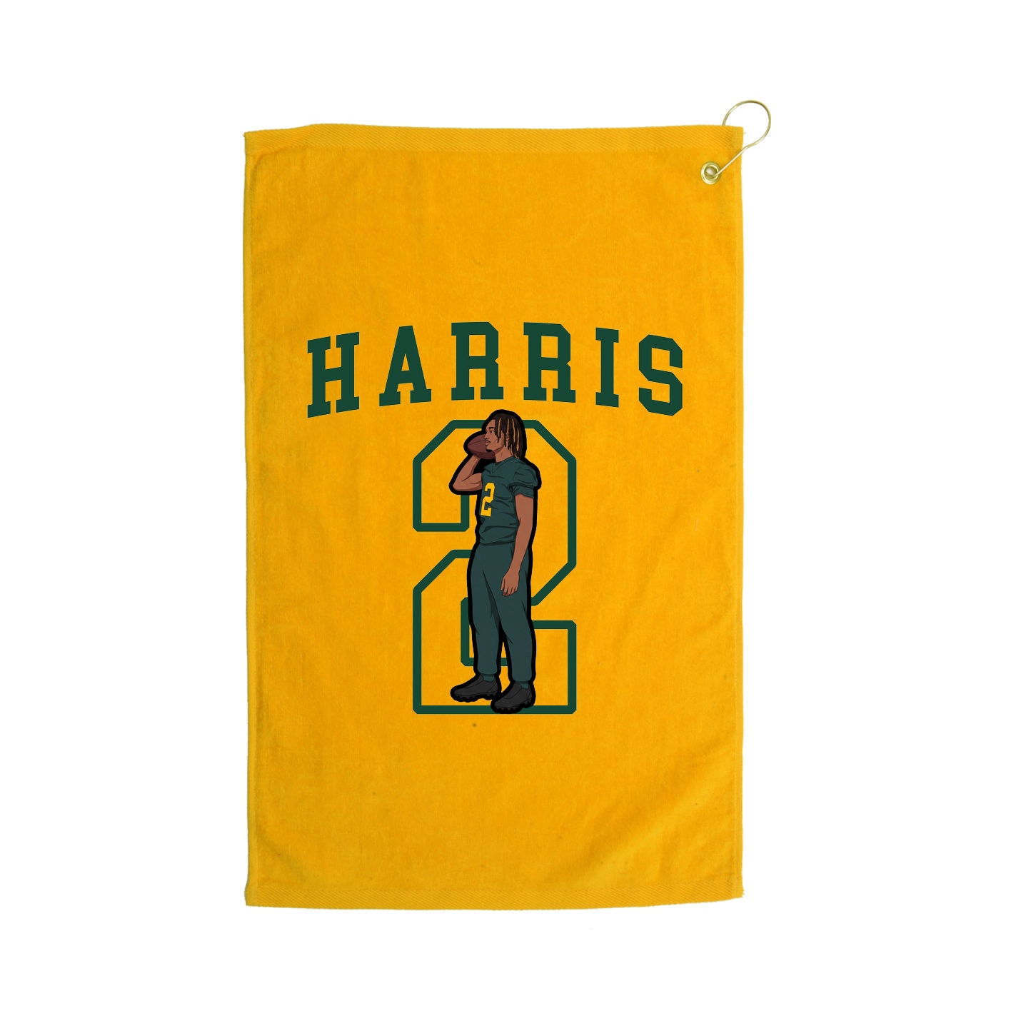 Golf Towel — Shirsey in Gold